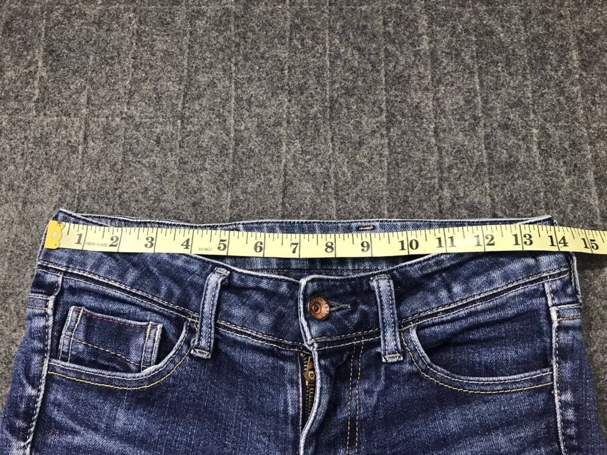 Johnbull × Vintage Vtg Johnbull Japanese Brand Denim Jean Indigo Skinny Fit Size US 28 / EU 44 - 8 Thumbnail