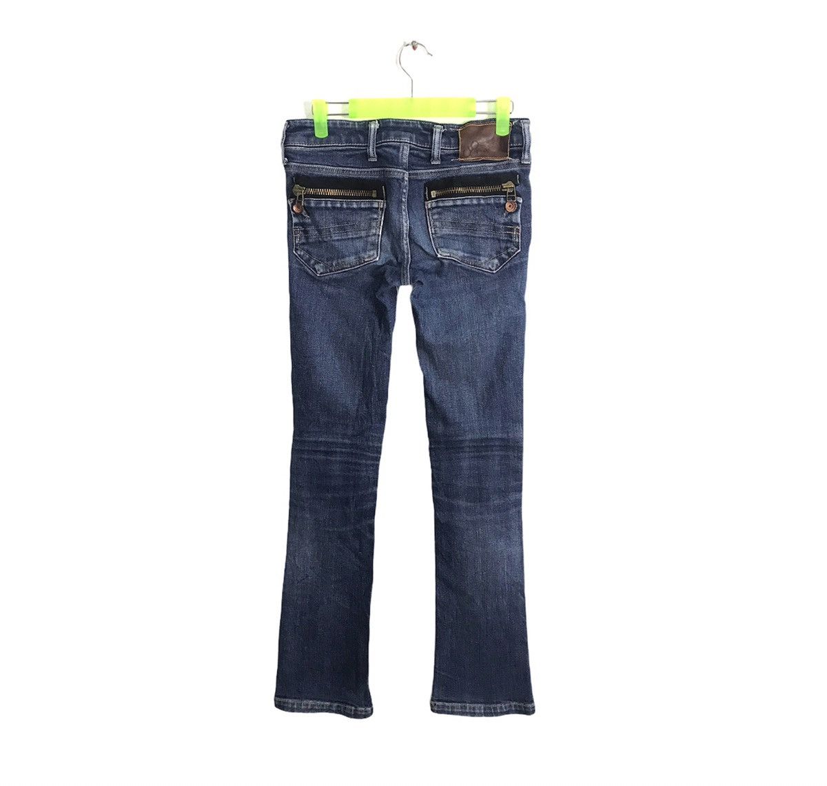 image of Distressed Denim x John Bull VTG Johnbull Denim Jean Indigo Skinny Fit (Size 28)