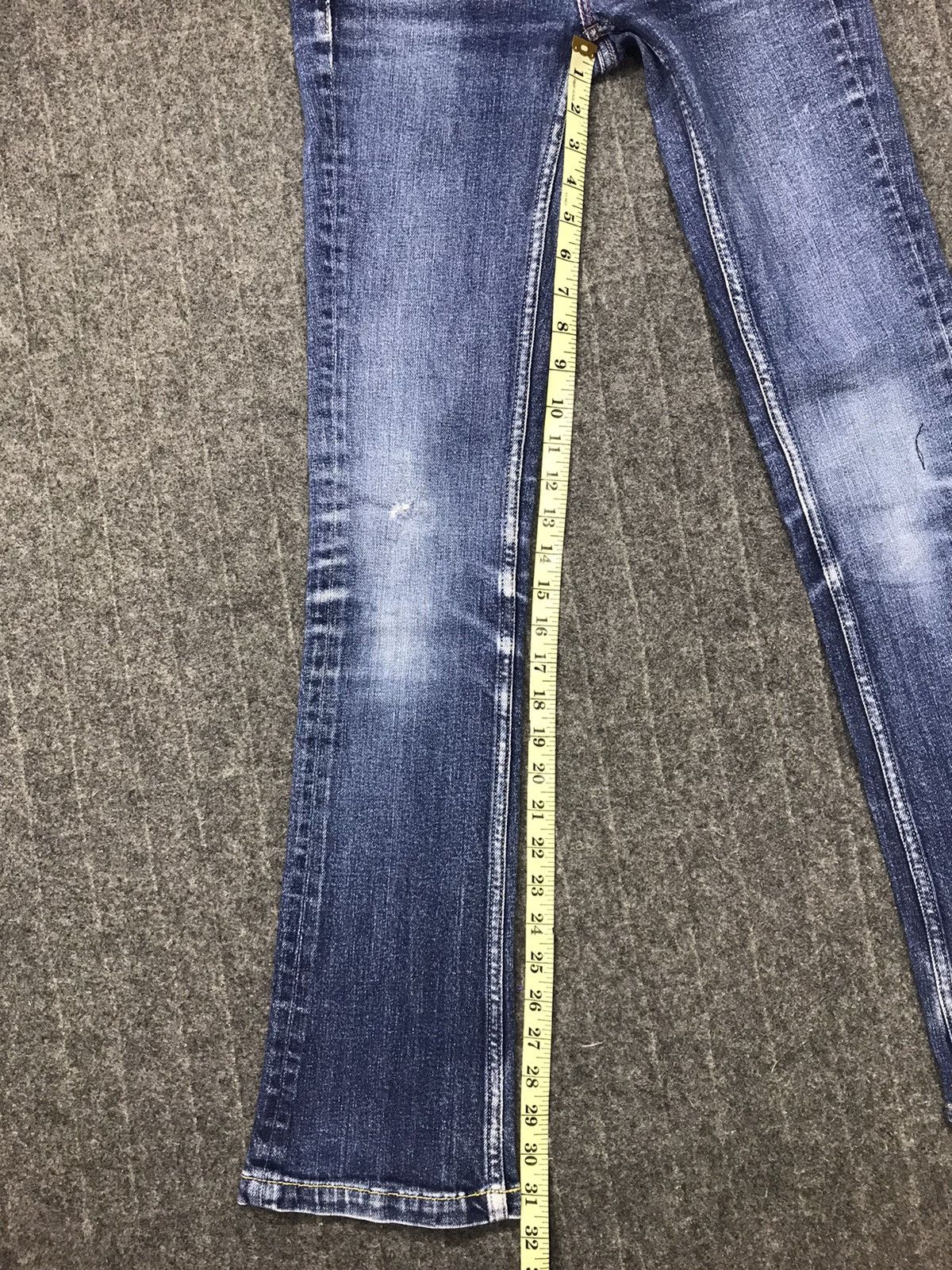 Johnbull × Vintage Vtg Johnbull Japanese Brand Denim Jean Indigo Skinny Fit Size US 28 / EU 44 - 10 Thumbnail