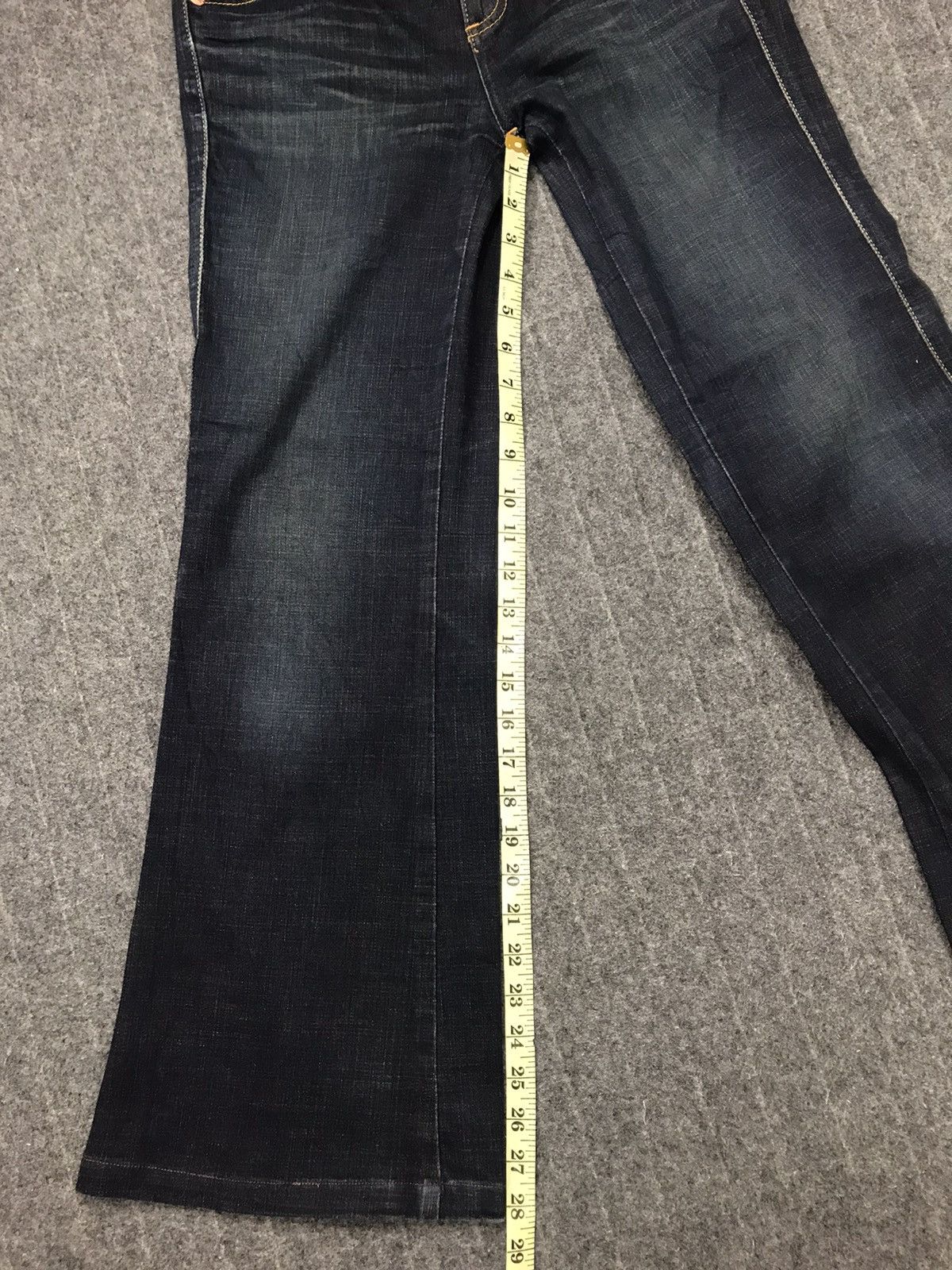 Edwin × Vintage Vintage Vienus Edwin Something Denim Jeans Indigo Bootcut Size US 31 - 11 Thumbnail