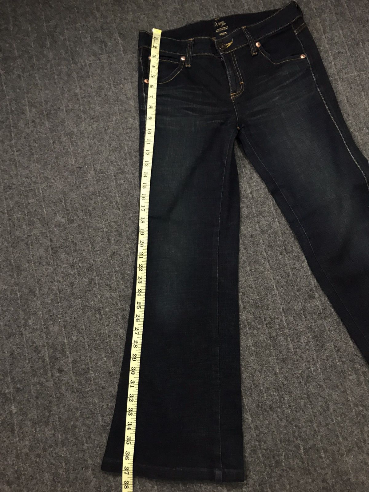 Edwin × Vintage Vintage Vienus Edwin Something Denim Jeans Indigo Bootcut Size US 31 - 10 Thumbnail