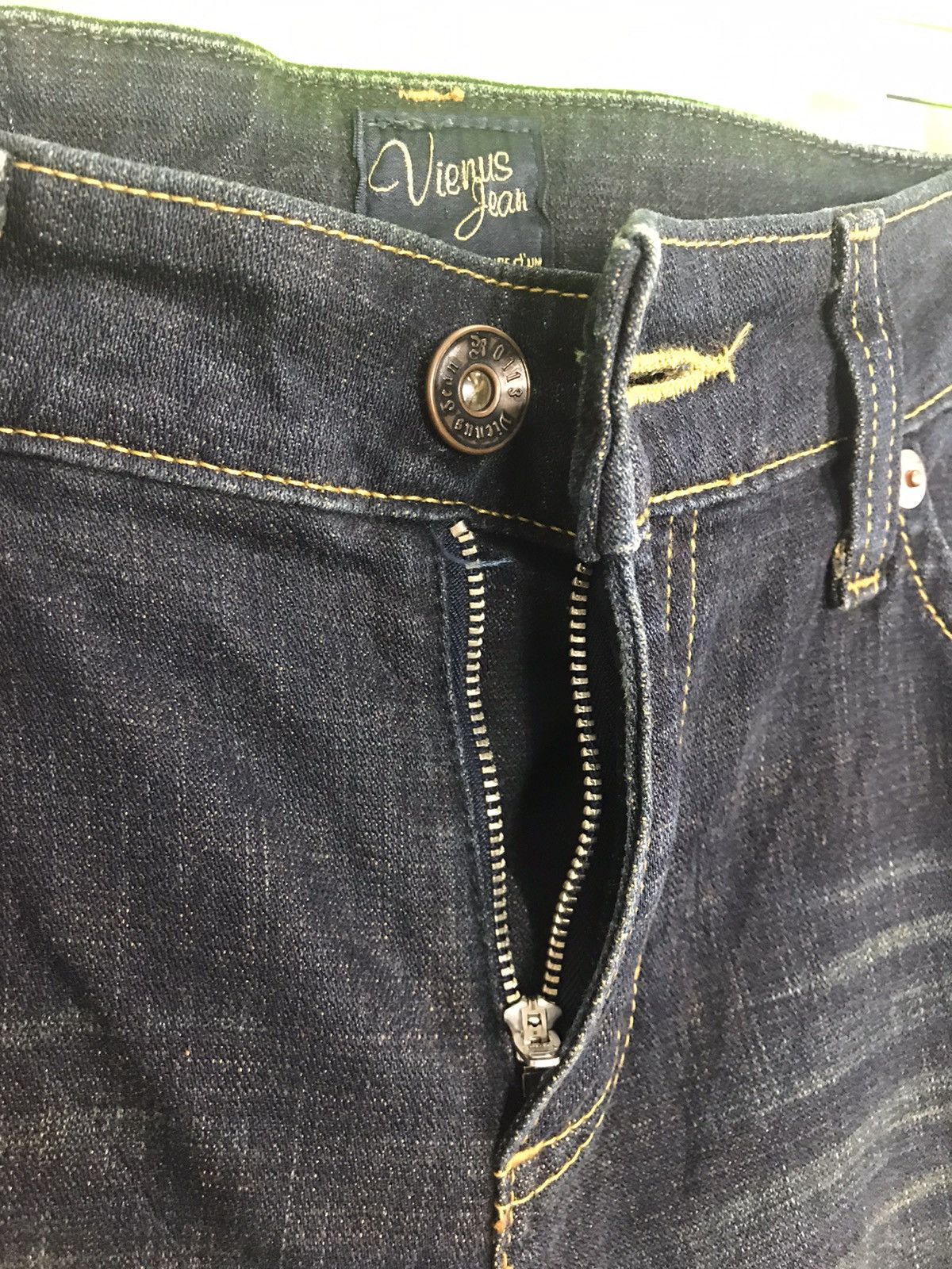 Edwin × Vintage Vintage Vienus Edwin Something Denim Jeans Indigo Bootcut Size US 31 - 3 Thumbnail