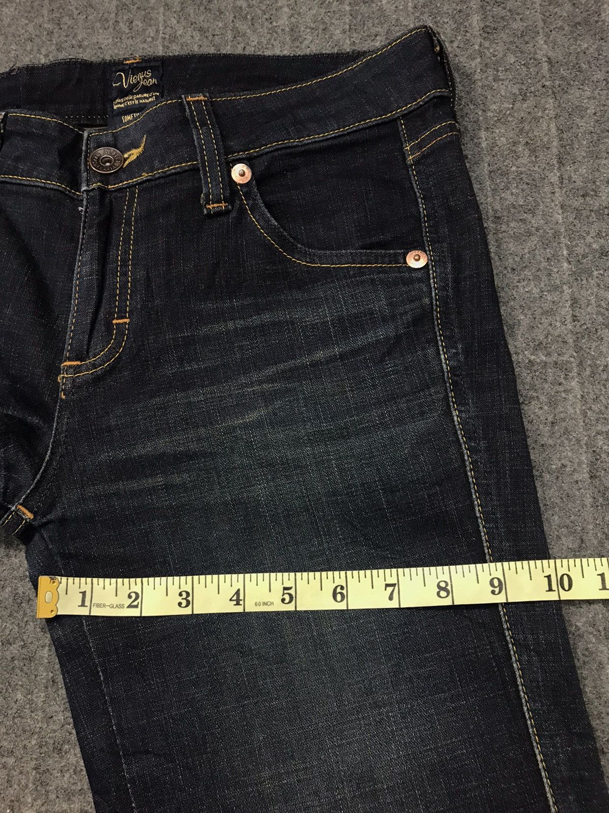 Edwin × Vintage Vintage Vienus Edwin Something Denim Jeans Indigo Bootcut Size US 31 - 13 Thumbnail