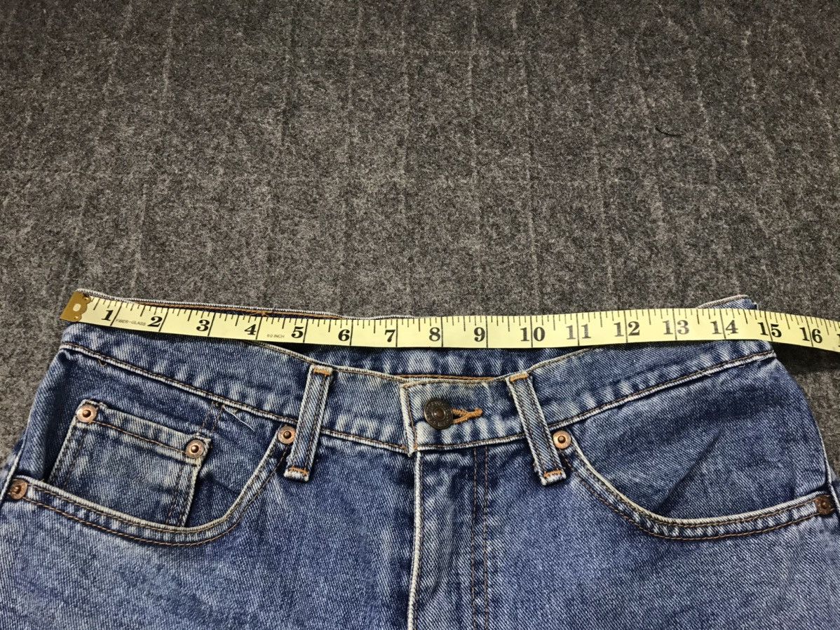 Levi's Made & Crafted × Levi's Vintage Clothing 90s Levi’s & Strauss Lot 511 Distressed Denim Indigo Design Size US 30 / EU 46 - 9 Thumbnail