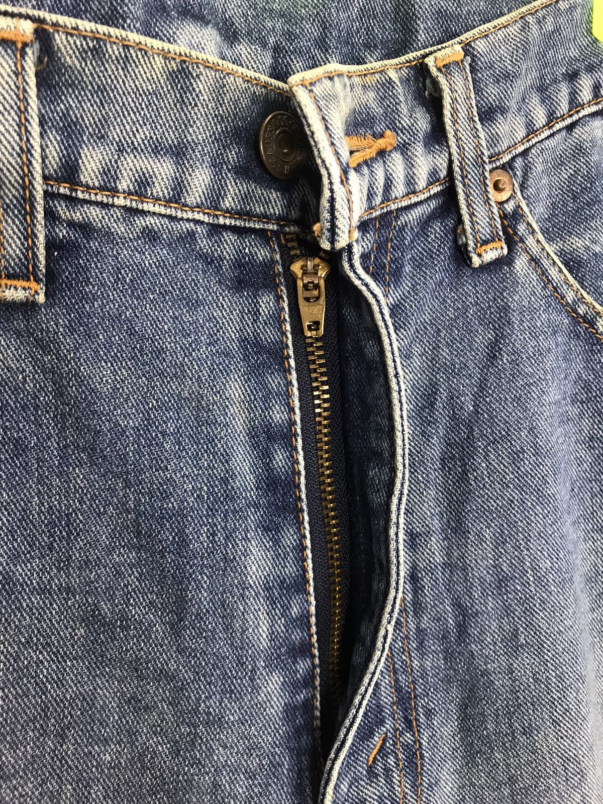 Levi's Made & Crafted × Levi's Vintage Clothing 90s Levi’s & Strauss Lot 511 Distressed Denim Indigo Design Size US 30 / EU 46 - 5 Thumbnail