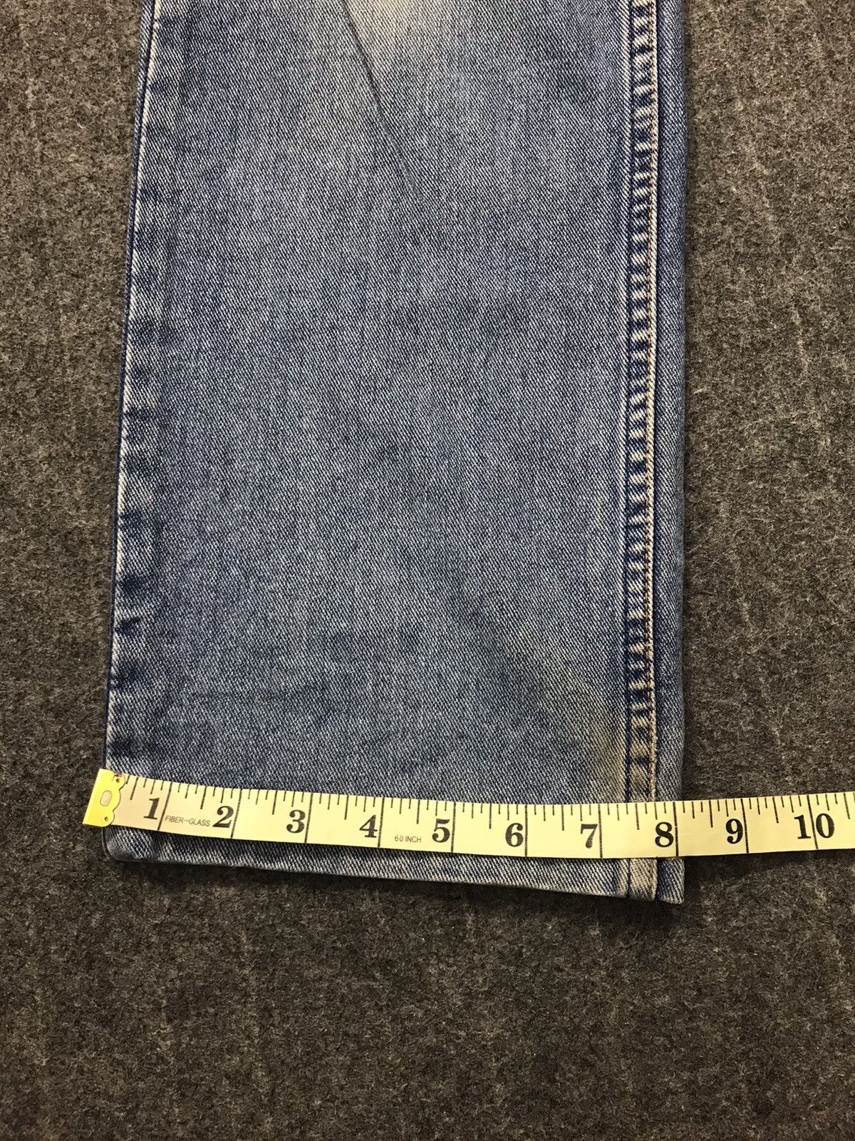 Levi's Made & Crafted × Levi's Vintage Clothing 90s Levi’s & Strauss Lot 511 Distressed Denim Indigo Design Size US 30 / EU 46 - 14 Thumbnail