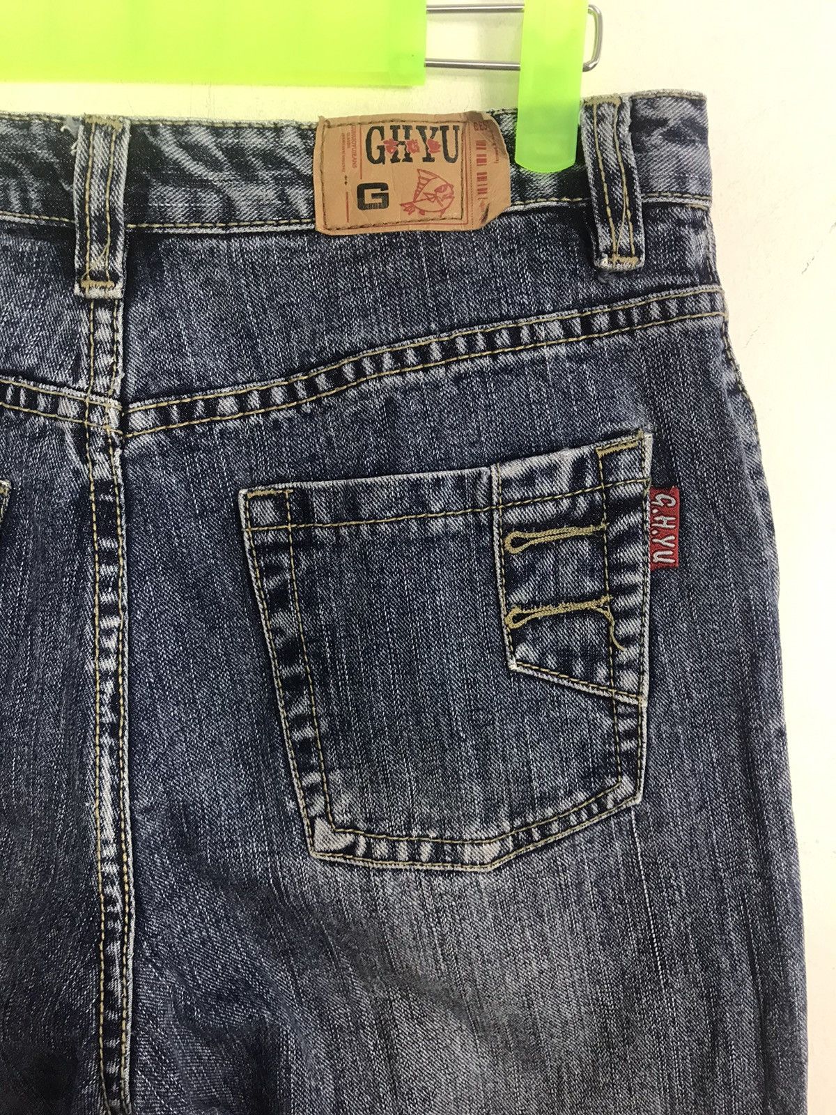 Japanese Brand × Vintage Vintage G.H.Y.U Japanese Brand Denim Indigo Straight Cut Size US 28 / EU 44 - 5 Thumbnail