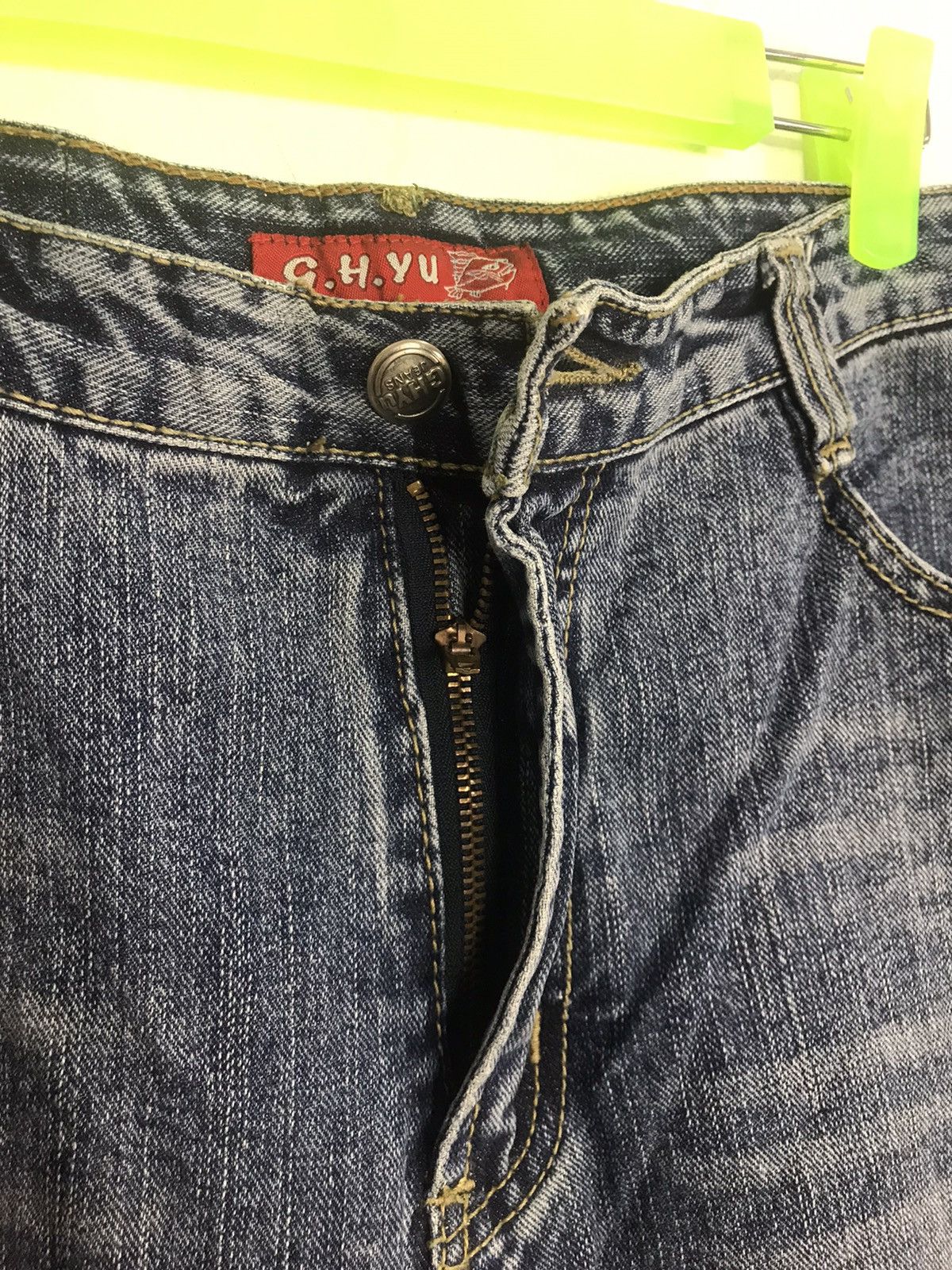 Japanese Brand × Vintage Vintage G.H.Y.U Japanese Brand Denim Indigo Straight Cut Size US 28 / EU 44 - 4 Thumbnail