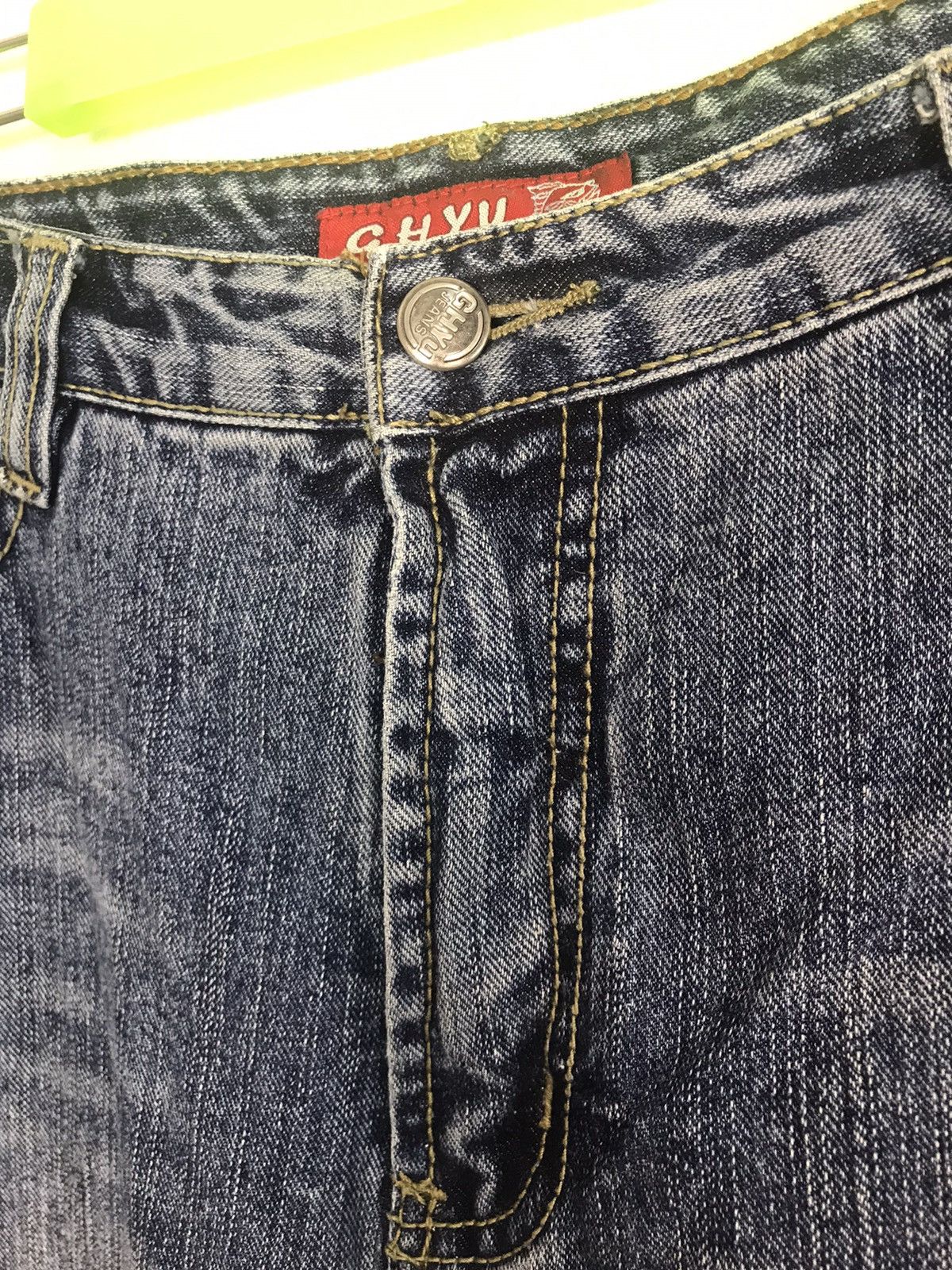 Japanese Brand × Vintage Vintage G.H.Y.U Japanese Brand Denim Indigo Straight Cut Size US 28 / EU 44 - 3 Thumbnail