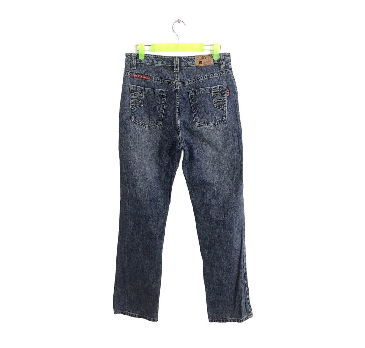Japanese Brand × Vintage Vintage G.H.Y.U Japanese Brand Denim Indigo Straight Cut Size US 28 / EU 44 - 2 Thumbnail