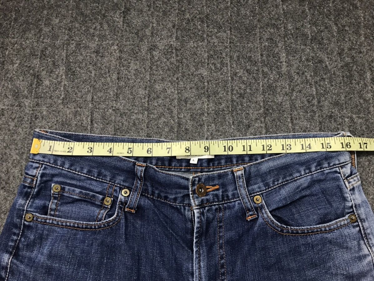 Vintage Japanese Brand Global Work Distressed Denim Jeans Indigo Size US 32 / EU 48 - 10 Thumbnail