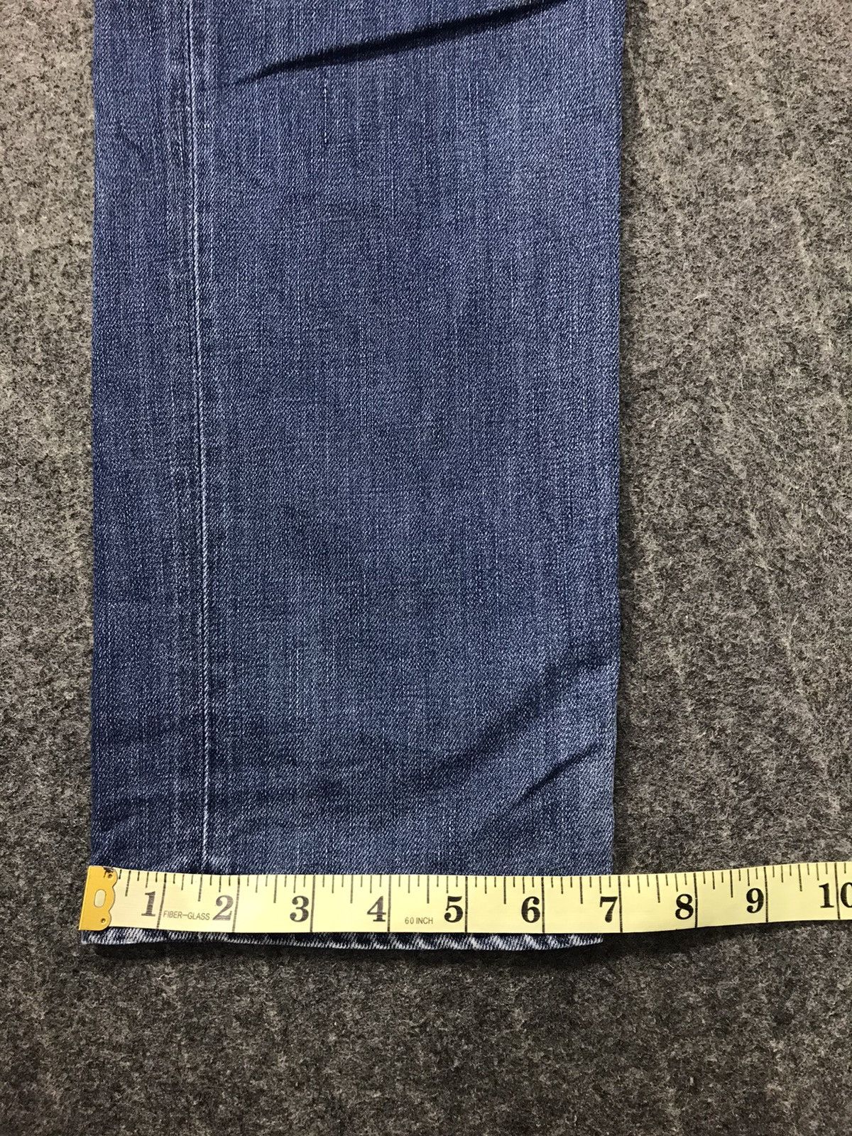 Vintage Japanese Brand Global Work Distressed Denim Jeans Indigo Size US 32 / EU 48 - 15 Thumbnail