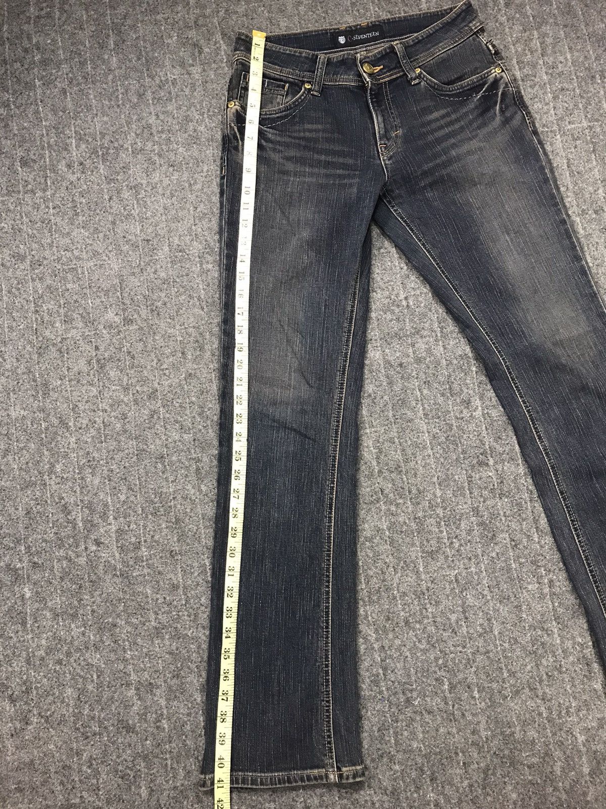 Japanese Brand × Vintage Vtg C-Seventeen Japanese Brand Denim Jean Indigo Size 29 Size US 29 - 9 Thumbnail