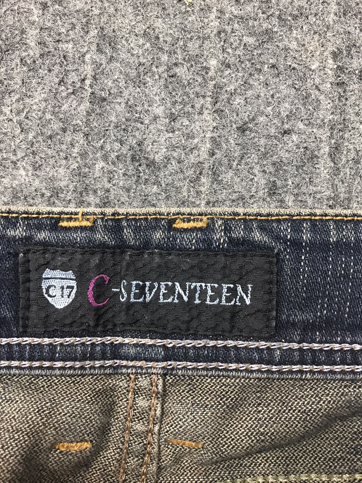 Japanese Brand × Vintage Vtg C-Seventeen Japanese Brand Denim Jean Indigo Size 29 Size US 29 - 5 Thumbnail
