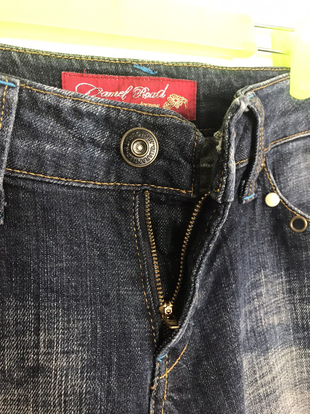 Vintage Vtg Camel Road Hearts & Arrow Denim Jeans Indigo Size 28 Size US 28 / EU 44 - 3 Thumbnail