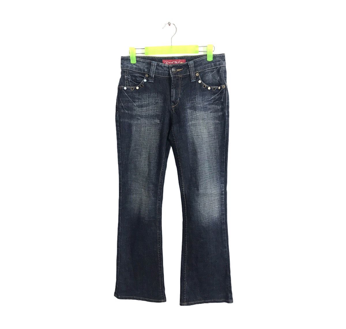 Vintage Vtg Camel Road Hearts & Arrow Denim Jeans Indigo Size 28 Size US 28 / EU 44 - 1 Thumbnail