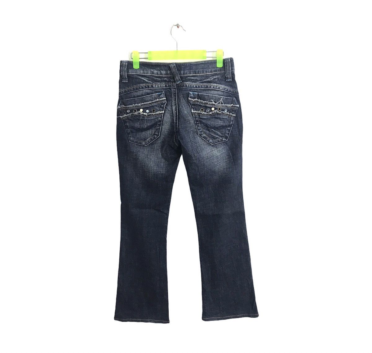 Vintage Vtg Camel Road Hearts & Arrow Denim Jeans Indigo Size 28 Size US 28 / EU 44 - 2 Thumbnail