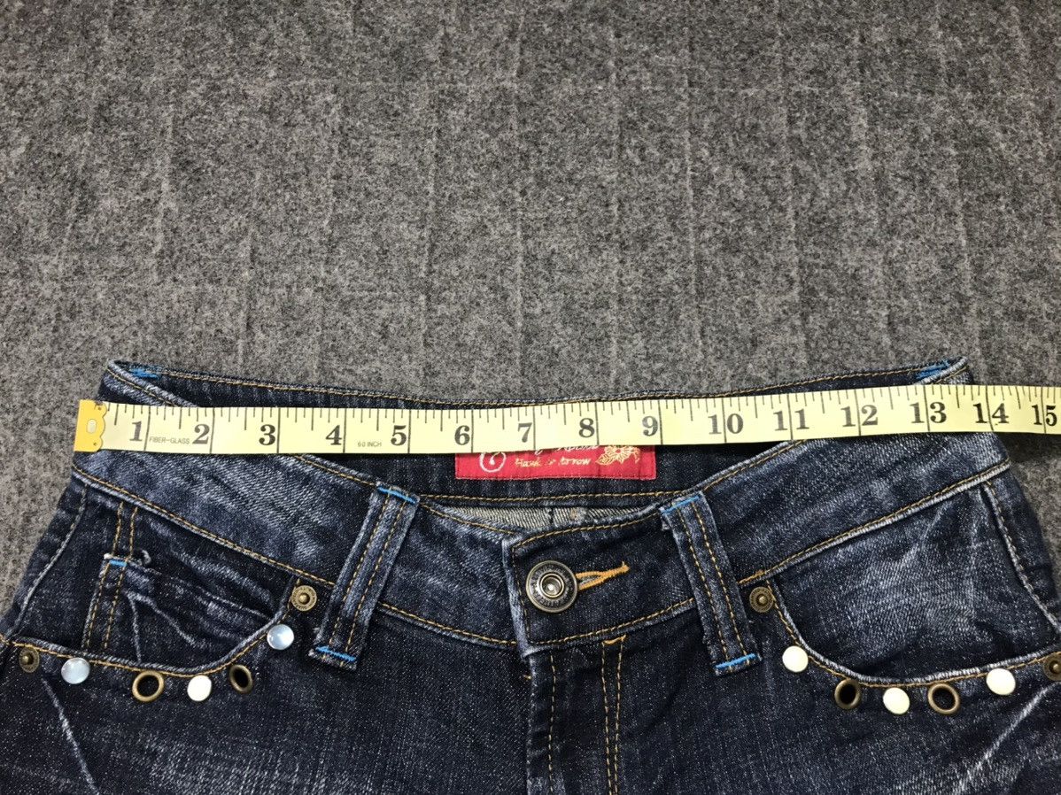 Vintage Vtg Camel Road Hearts & Arrow Denim Jeans Indigo Size 28 Size US 28 / EU 44 - 8 Thumbnail