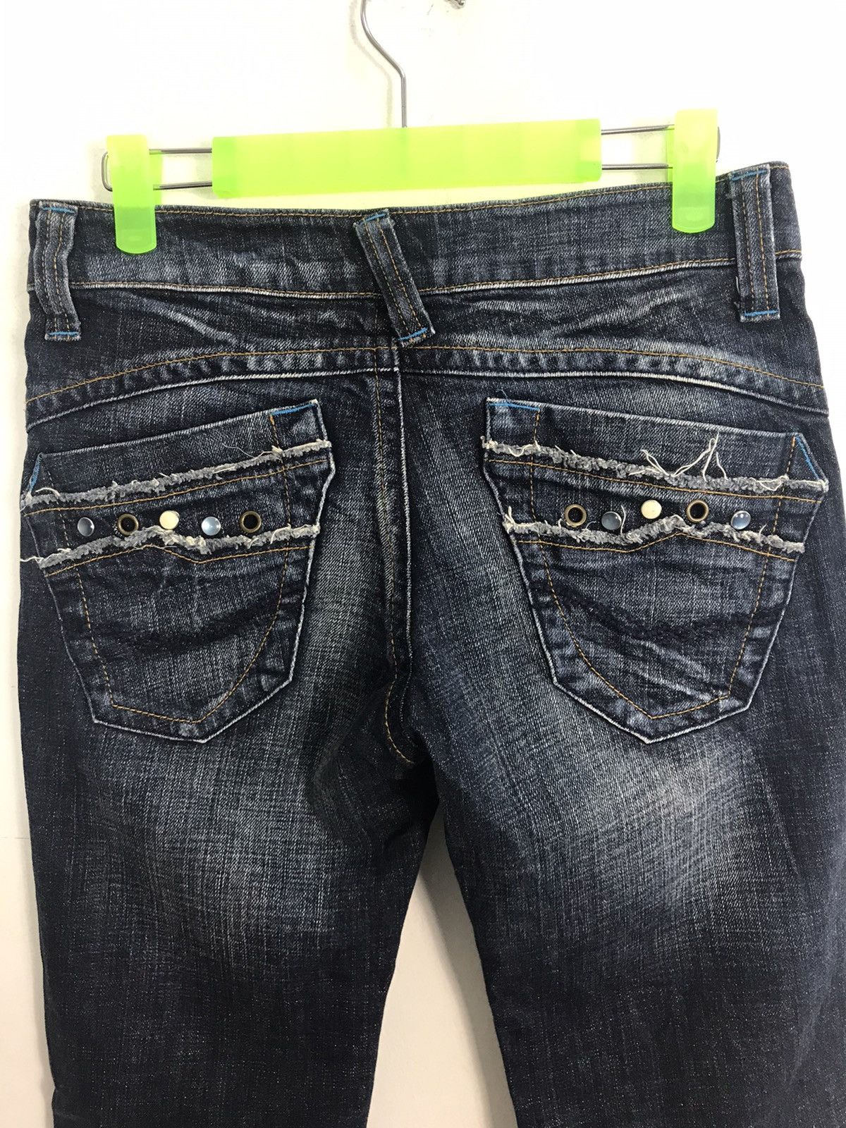 Vintage Vtg Camel Road Hearts & Arrow Denim Jeans Indigo Size 28 Size US 28 / EU 44 - 4 Thumbnail