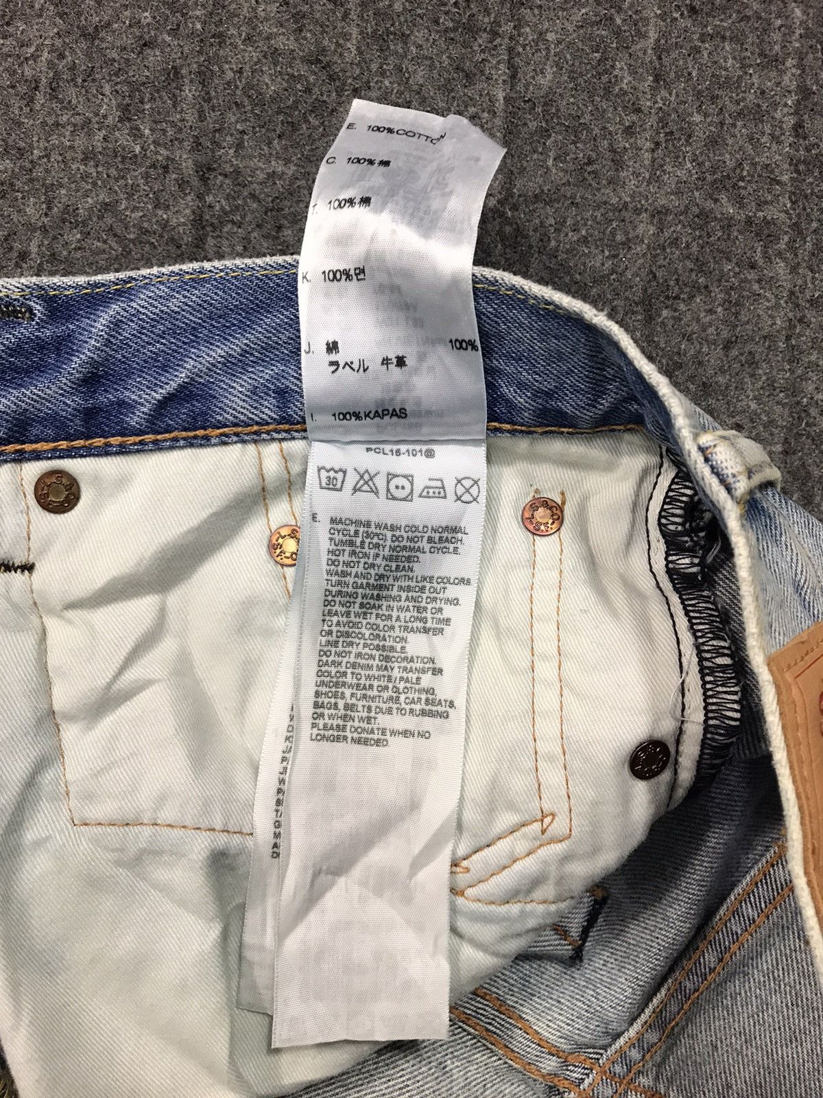 Levi's 90s Levi’s & Strauss Lot 502 Distressed Denim Jeans K281j Size US 32 / EU 48 - 7 Thumbnail