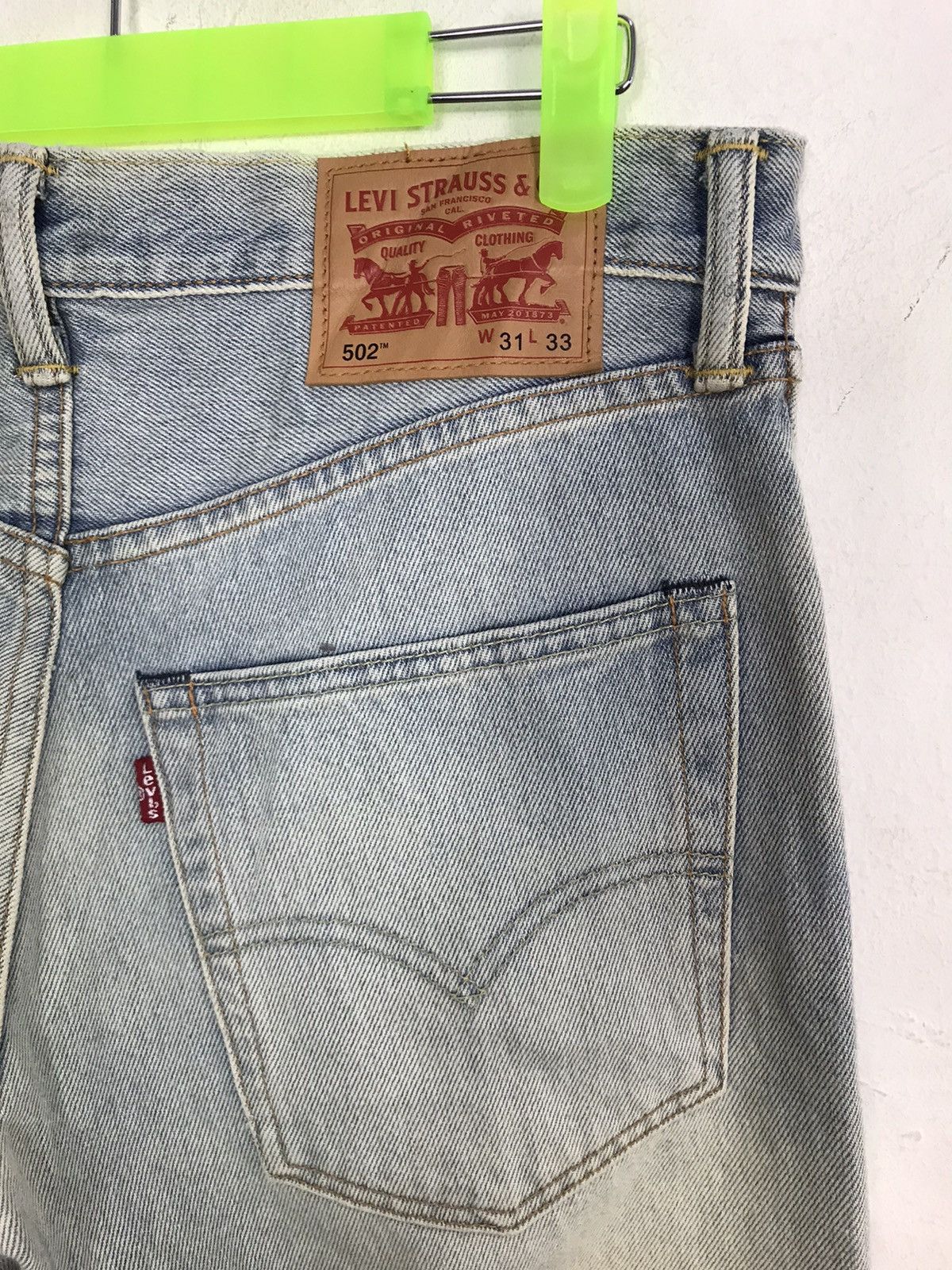 Levi's 90s Levi’s & Strauss Lot 502 Distressed Denim Jeans K281j Size US 32 / EU 48 - 3 Thumbnail