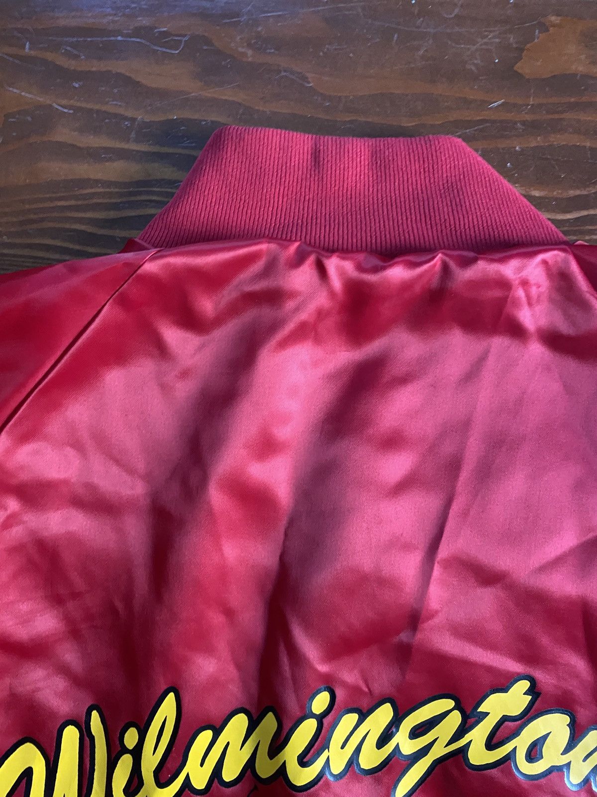 Vintage Vintage 90’s Wilmington GM Auto Union Varsity Jacket Size US L / EU 52-54 / 3 - 18 Thumbnail
