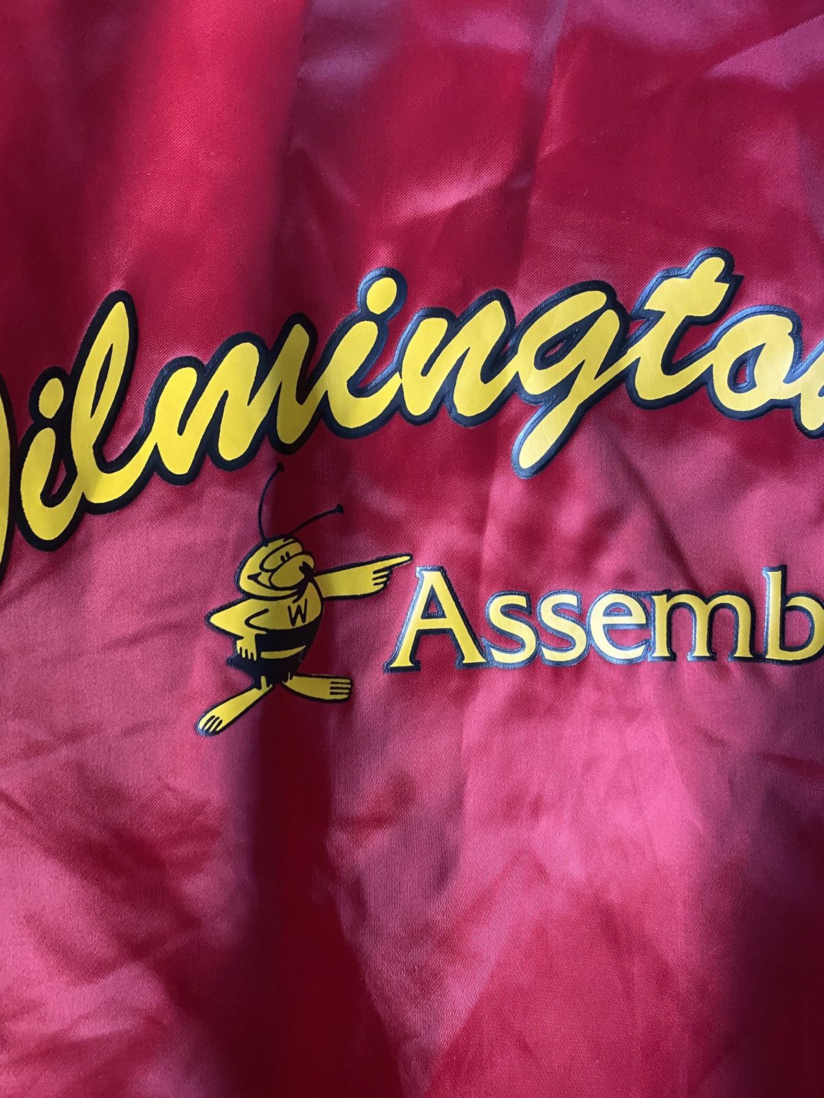 Vintage Vintage 90’s Wilmington GM Auto Union Varsity Jacket Size US L / EU 52-54 / 3 - 16 Thumbnail