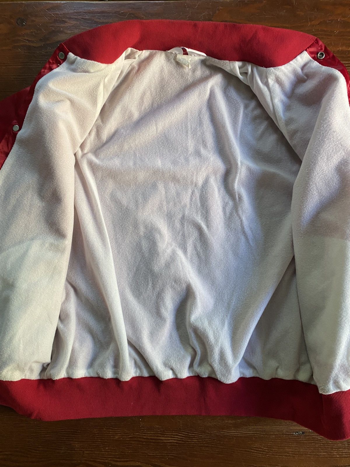 Vintage Vintage 90’s Wilmington GM Auto Union Varsity Jacket Size US L / EU 52-54 / 3 - 11 Thumbnail