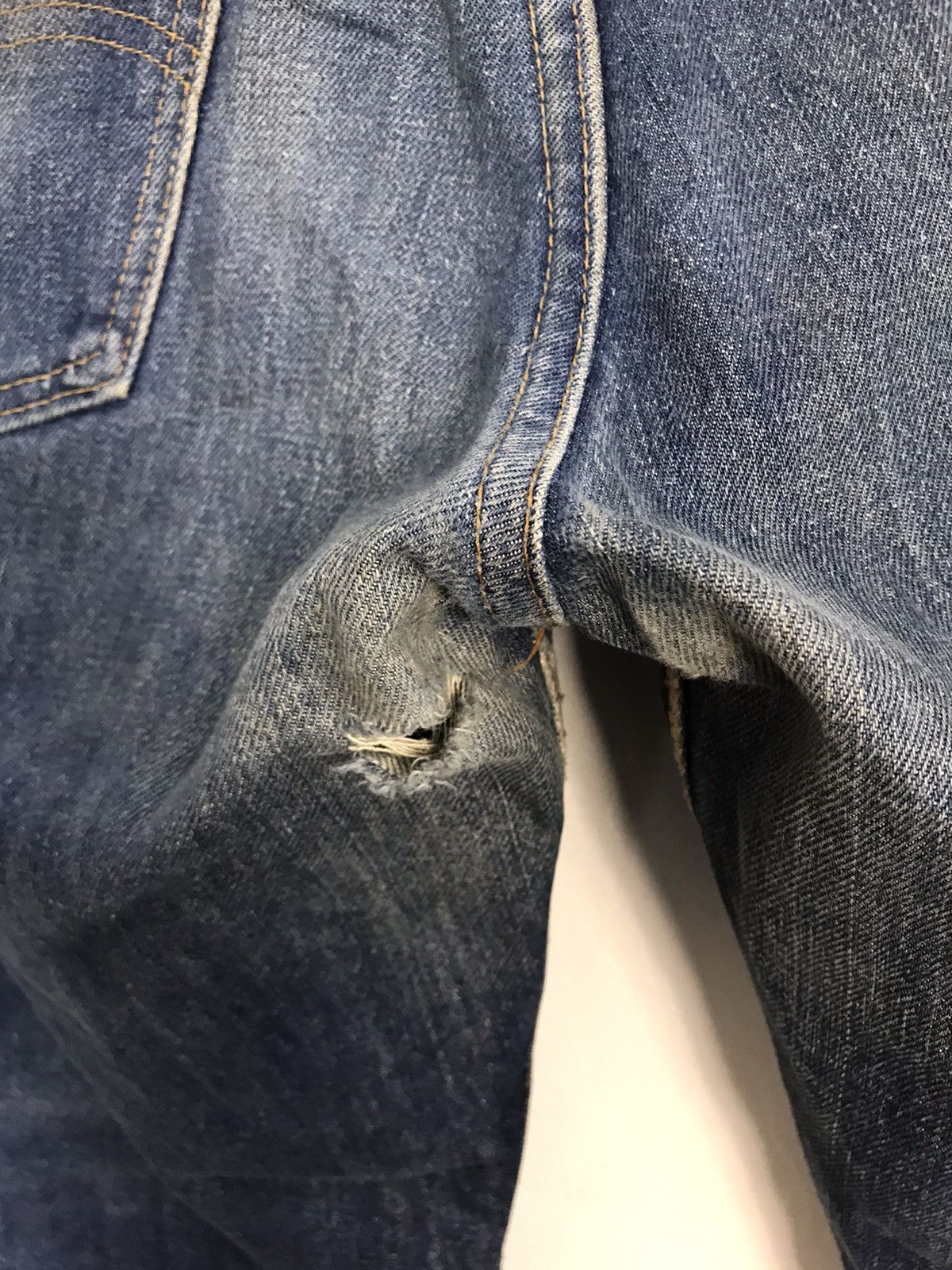 Levi's Vintage Clothing Vintage 80s 1980 Levi’s Lot 646 Orange Tag Denim Jean K242j Size US 30 / EU 46 - 14 Thumbnail
