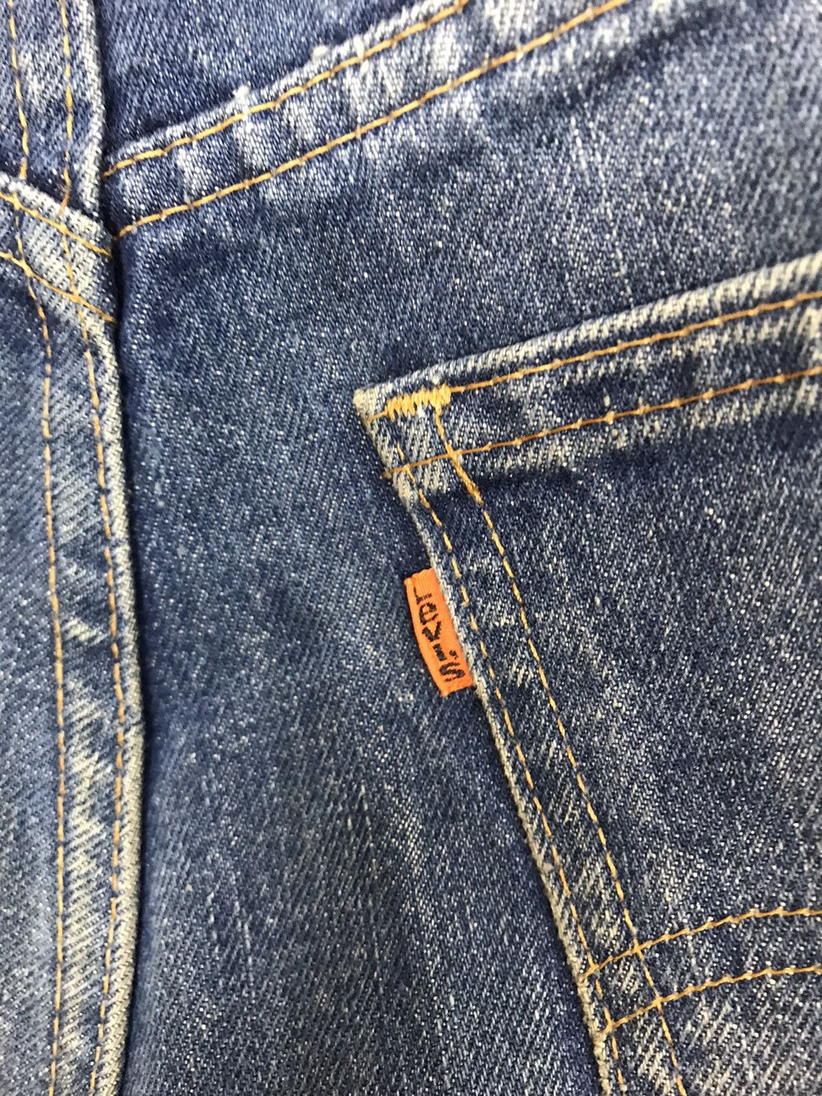 Levi's Vintage Clothing Vintage 80s 1980 Levi’s Lot 646 Orange Tag Denim Jean K242j Size US 30 / EU 46 - 4 Thumbnail