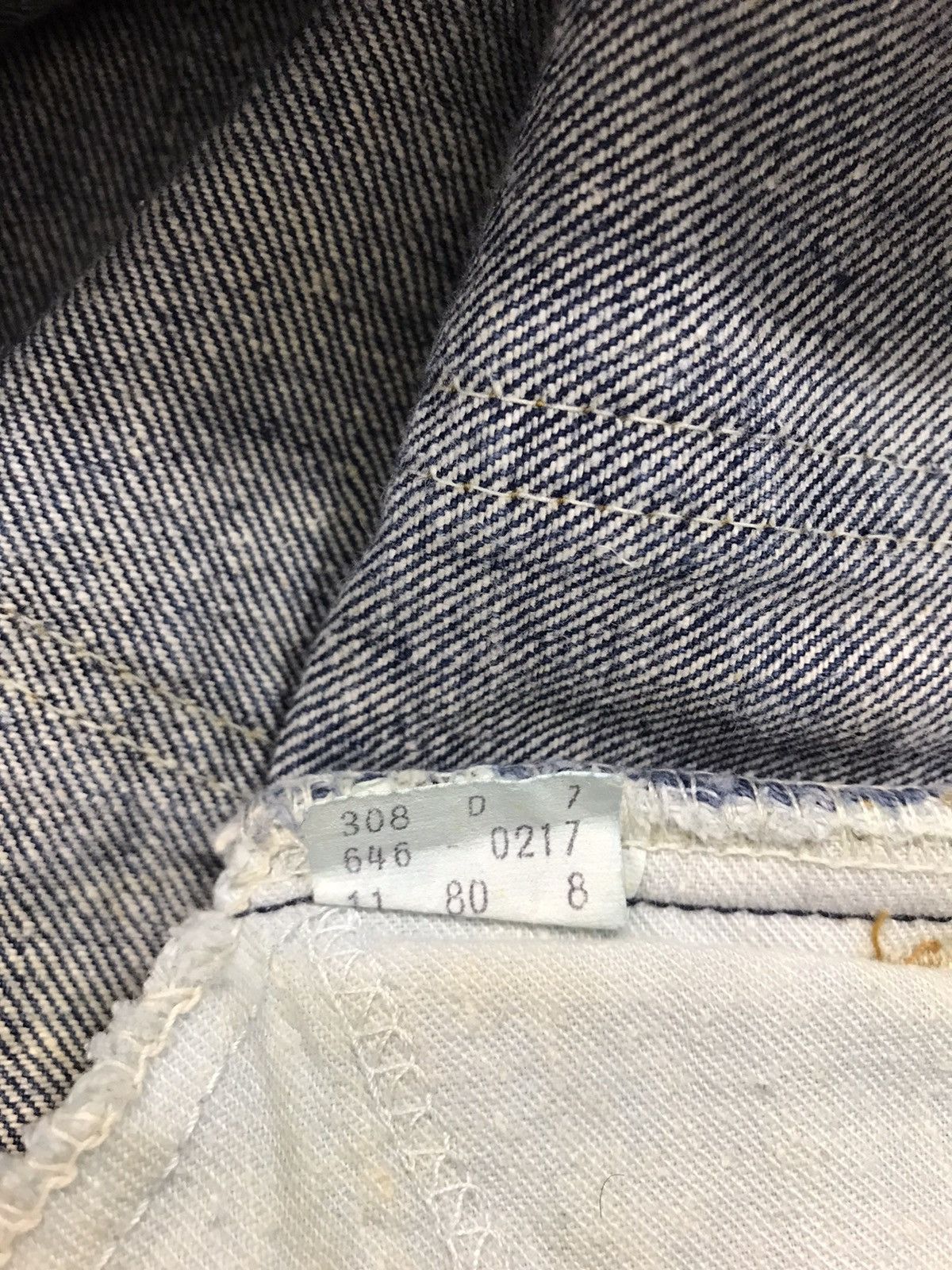 Levi's Vintage Clothing Vintage 80s 1980 Levi’s Lot 646 Orange Tag Denim Jean K242j Size US 30 / EU 46 - 7 Thumbnail