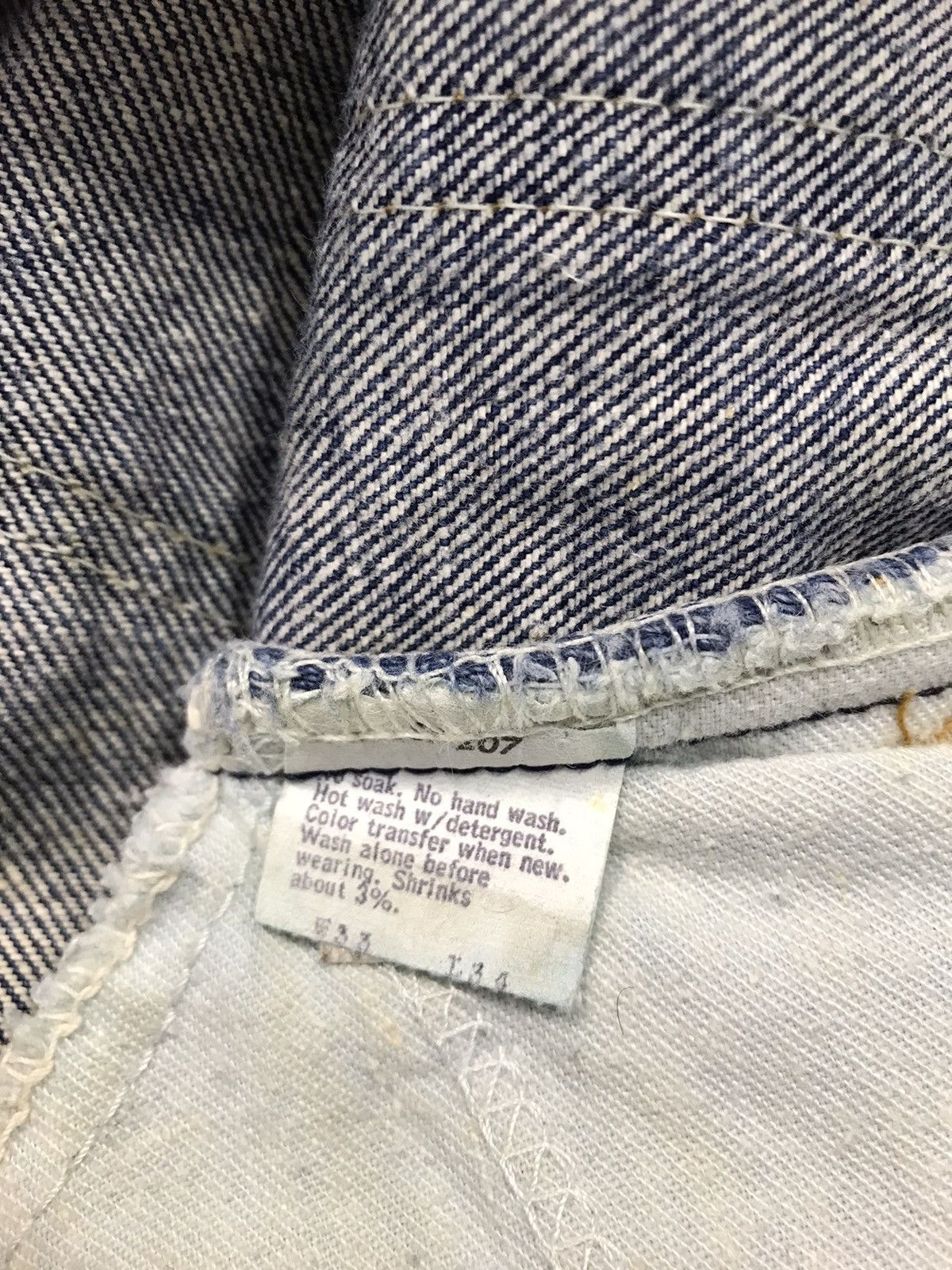 Levi's Vintage Clothing Vintage 80s 1980 Levi’s Lot 646 Orange Tag Denim Jean K242j Size US 30 / EU 46 - 6 Thumbnail