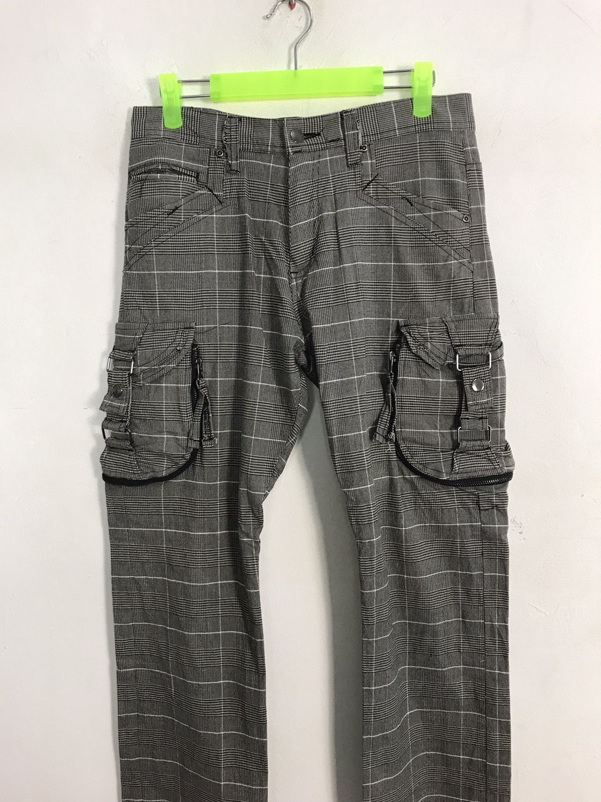 Designer × Vintage Japanese Brand 31040-Skkone Cargo Striped Inspired Designer Size US 30 / EU 46 - 3 Thumbnail