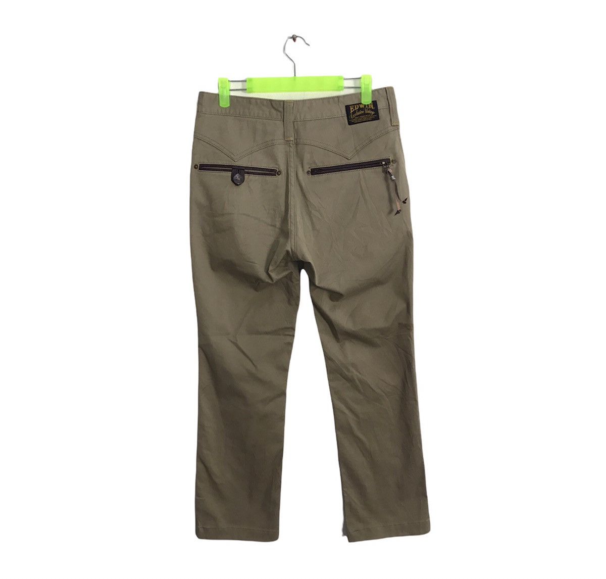 Edwin × Vintage Edwin XV Khakis Trouser Pant Inspired Designer Unisex Wear Size US 35 - 2 Thumbnail