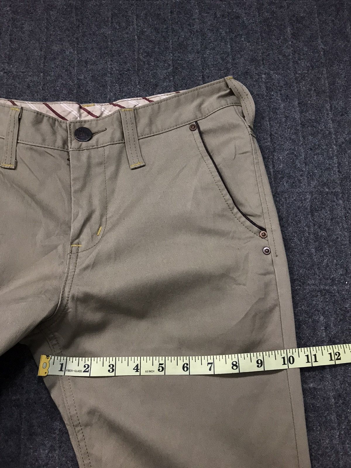 Edwin × Vintage Edwin XV Khakis Trouser Pant Inspired Designer Unisex Wear Size US 35 - 12 Thumbnail