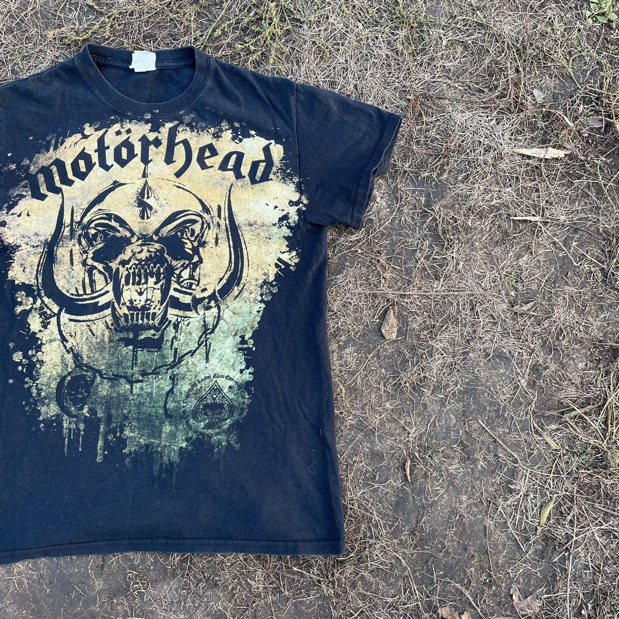 Vintage Vintage Y2K Motörhead Sun Faded Graphic Band Tee Punk Boxy S Size US S / EU 44-46 / 1 - 2 Thumbnail