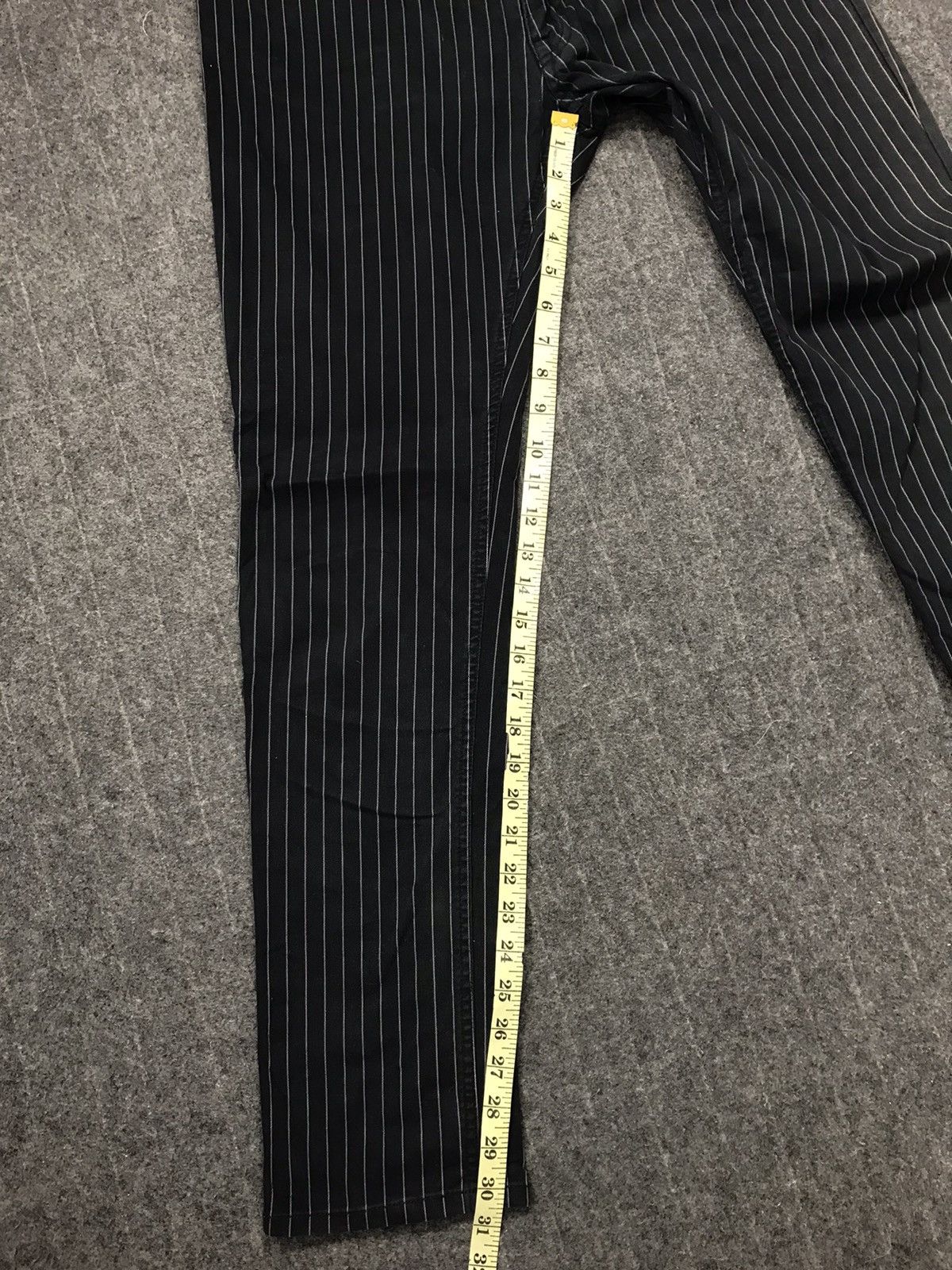 Global Work × Japanese Brand Global Work Hickory Stripe Straight Cut Size Waist 32 33 Size US 33 - 10 Thumbnail