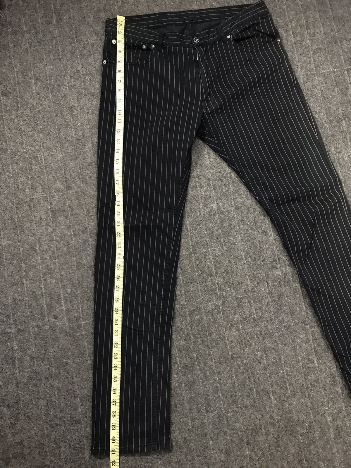 Global Work × Japanese Brand Global Work Hickory Stripe Straight Cut Size Waist 32 33 Size US 33 - 9 Thumbnail