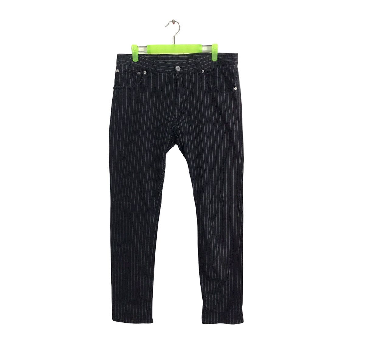 Global Work Hickory Stripe Straight Cut Size Waist 32 33