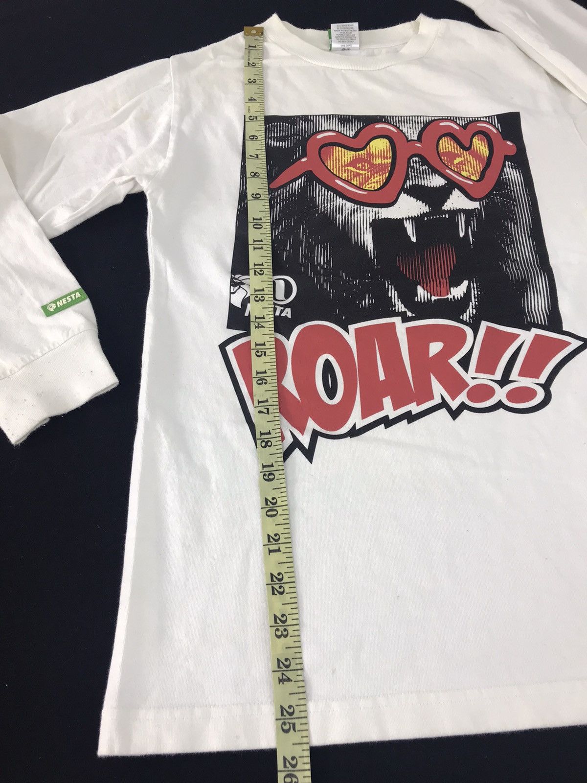 Japanese Brand × Vintage Vtg Nesta Music Is Life Roar Box Logo Tee Tshirt XS S Size S / US 4 / IT 40 - 11 Thumbnail
