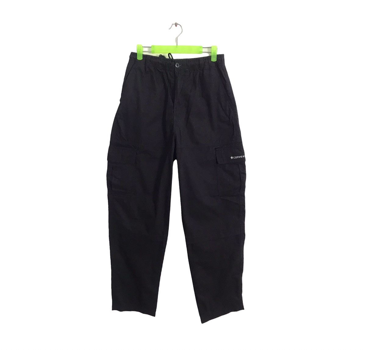 image of Converse All Star Cargo Trouser Pant Jeans in Black, Men's (Size 26)