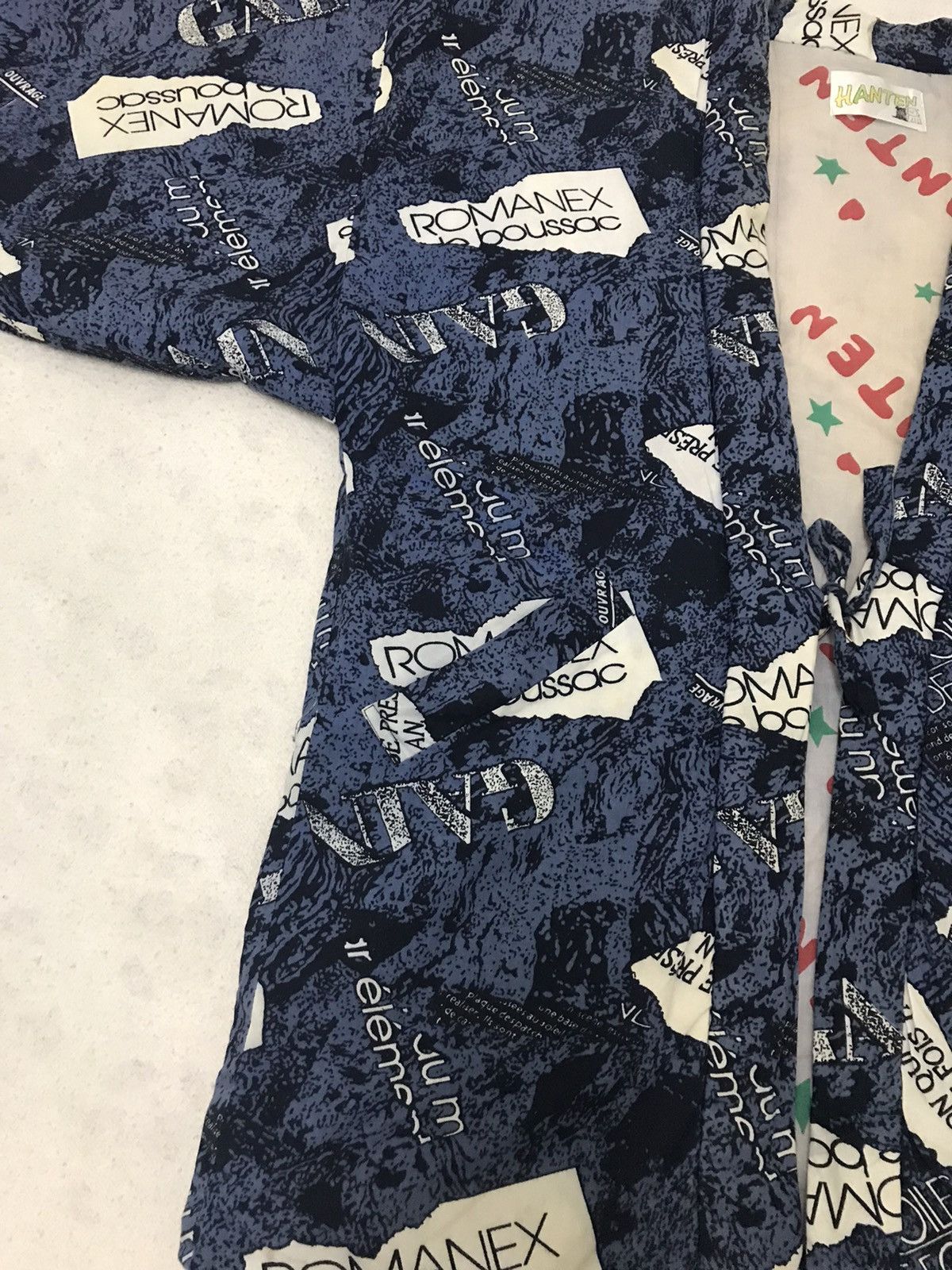 Japanese Brand Hanten Padded Noragi Cardigan Robe Happi Jacket Size US L / EU 52-54 / 3 - 10 Thumbnail