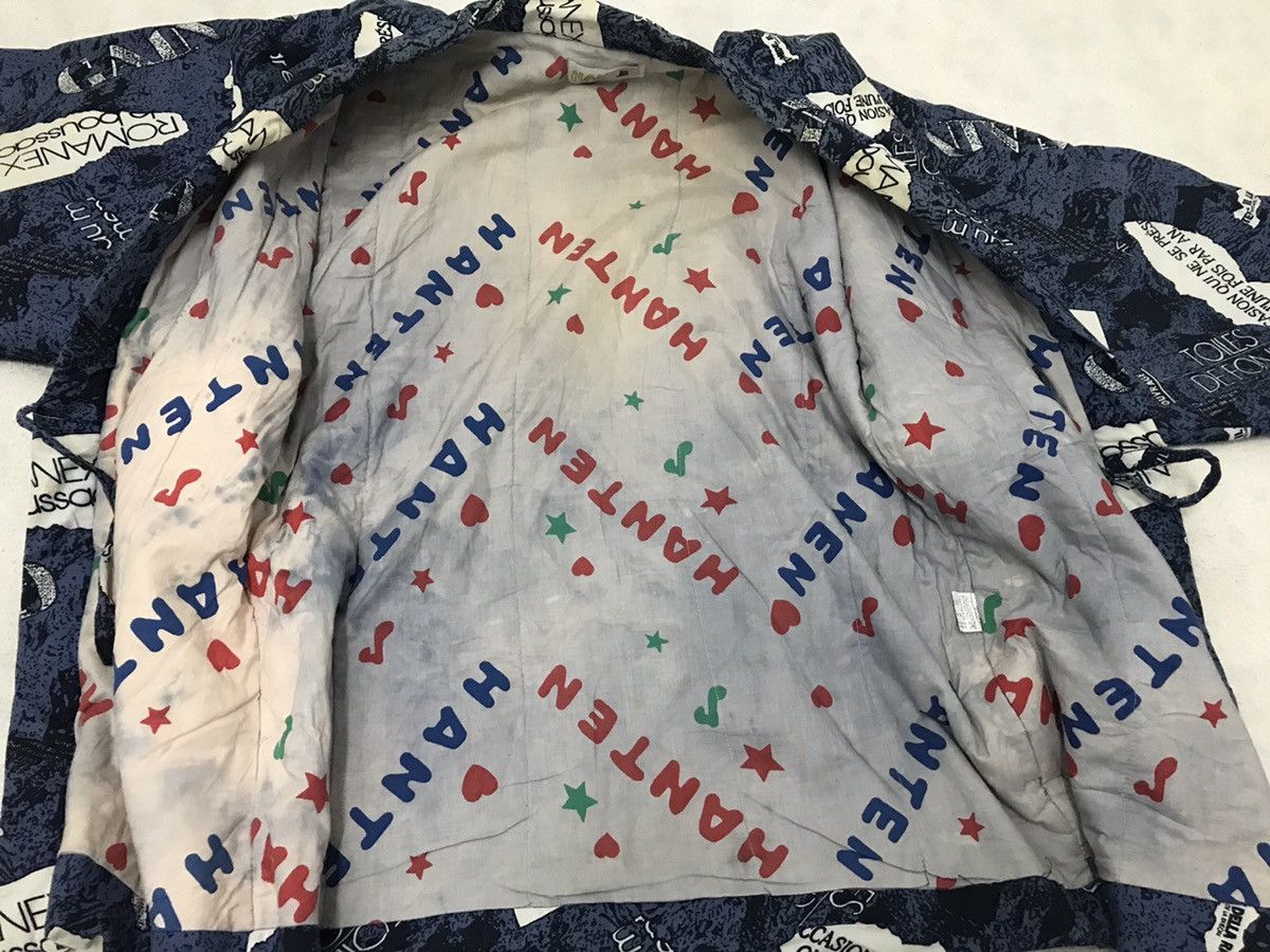 Japanese Brand Hanten Padded Noragi Cardigan Robe Happi Jacket Size US L / EU 52-54 / 3 - 4 Thumbnail