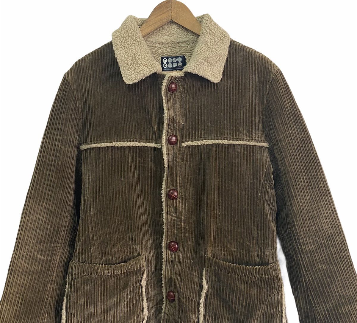 Takeo Kikuchi GRAIL🔥Archival Takeo Kikuchi Shearling Sherpa Jacket Size US M / EU 48-50 / 2 - 3 Thumbnail