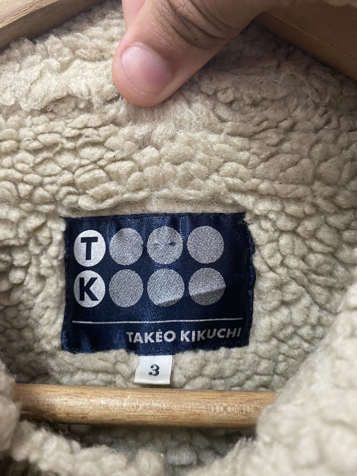 Takeo Kikuchi GRAIL🔥Archival Takeo Kikuchi Shearling Sherpa Jacket Size US M / EU 48-50 / 2 - 8 Thumbnail