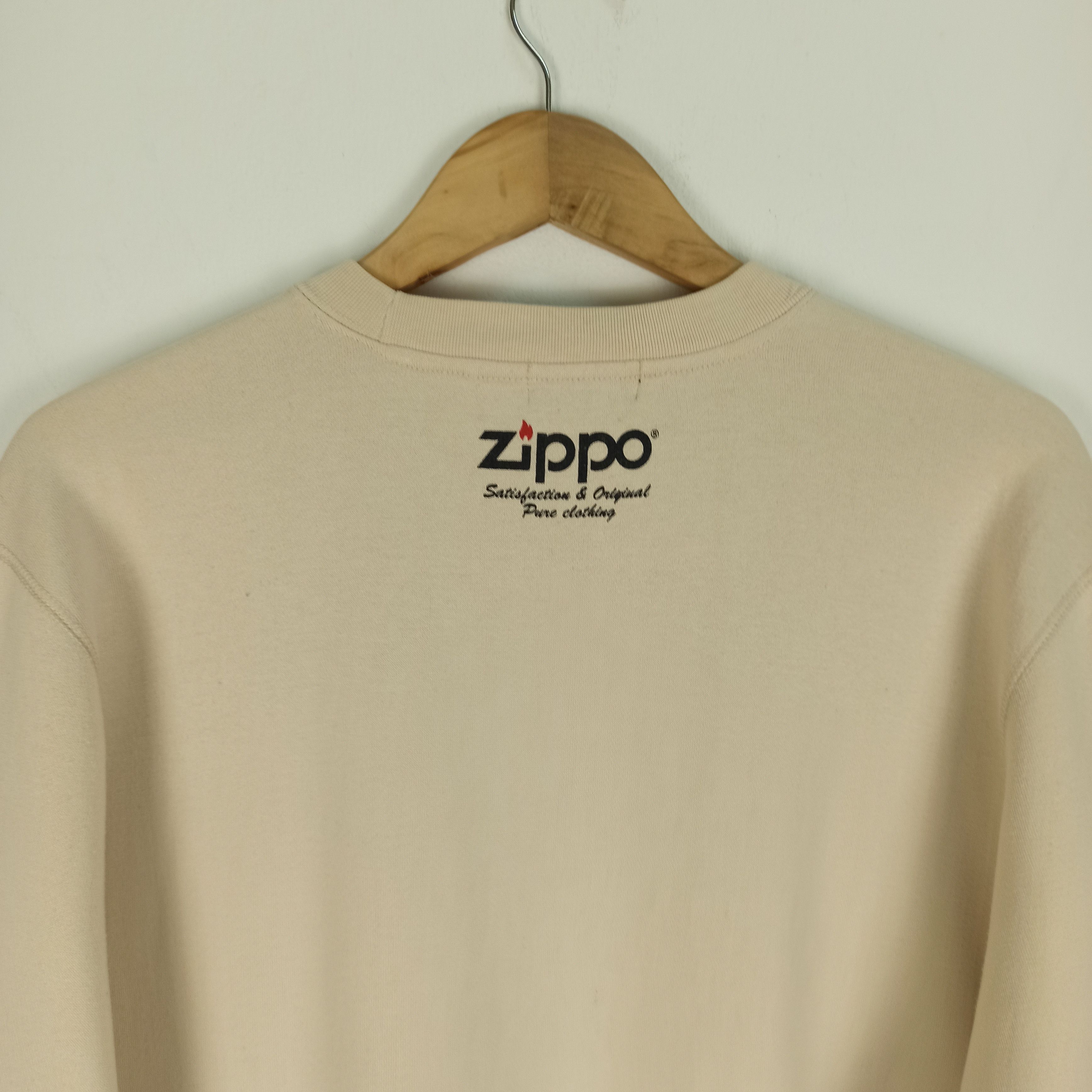 Vintage Rare Old Zippos Never Die Sweatshirt Crewneck Size US M / EU 48-50 / 2 - 8 Thumbnail