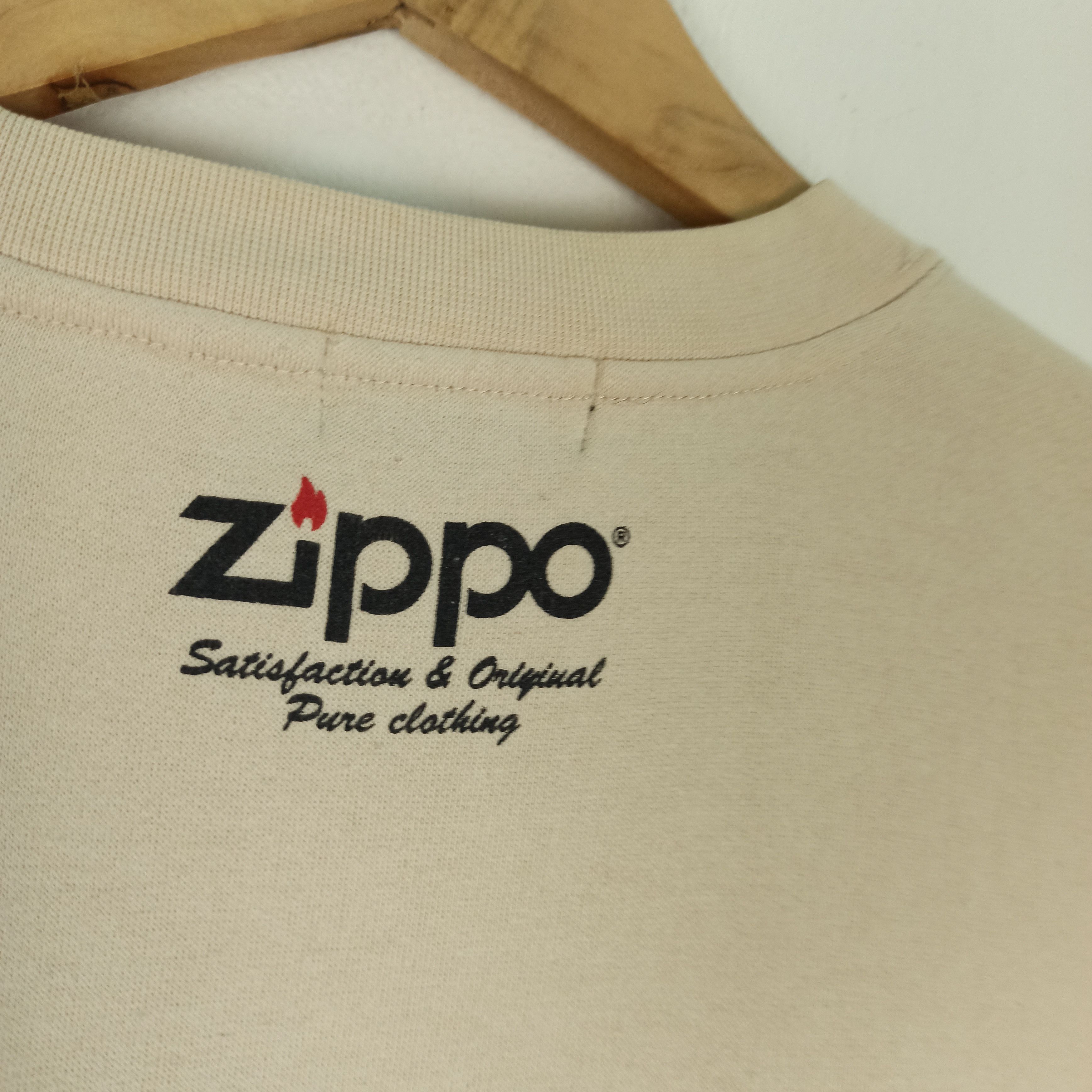 Vintage Rare Old Zippos Never Die Sweatshirt Crewneck Size US M / EU 48-50 / 2 - 9 Thumbnail