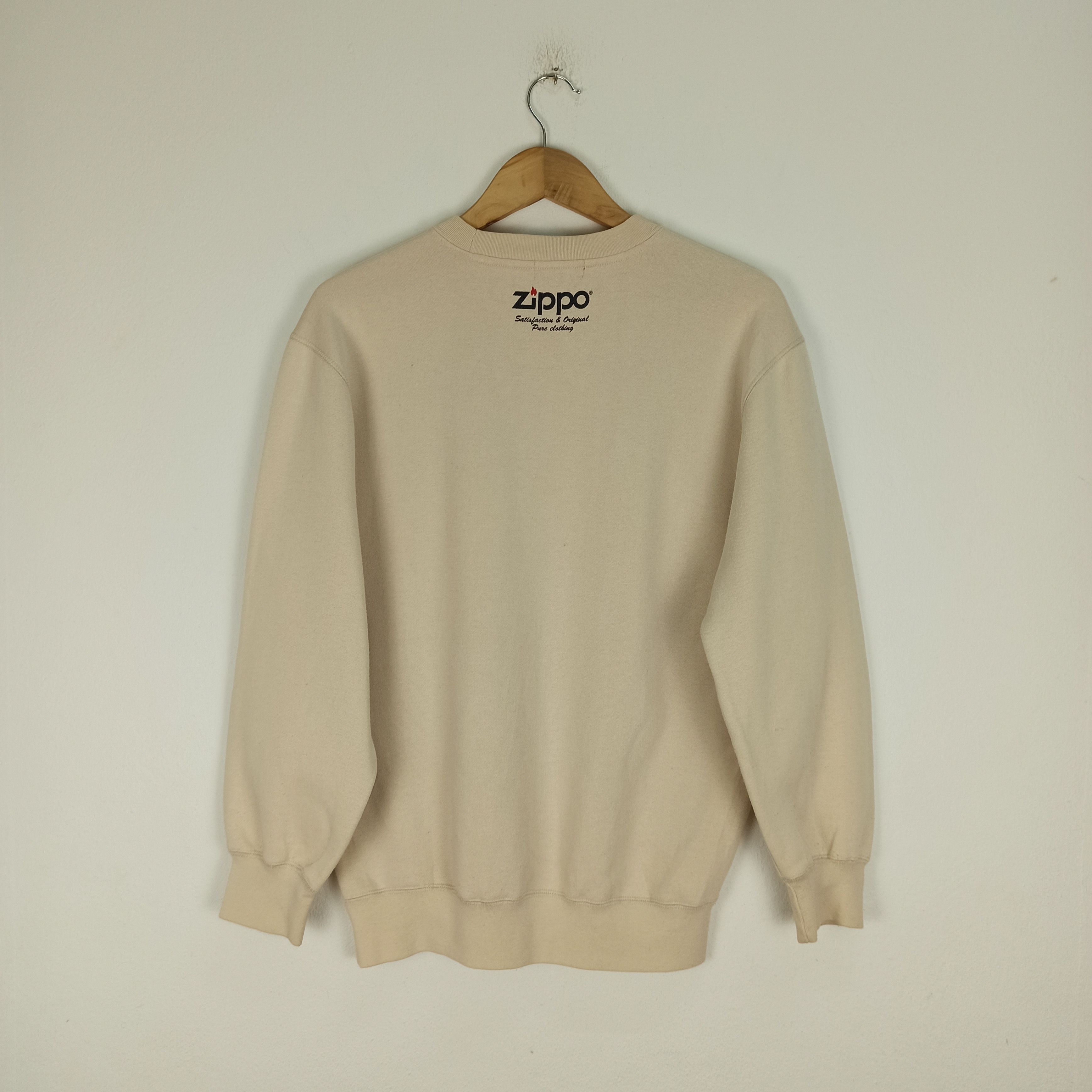 Vintage Rare Old Zippos Never Die Sweatshirt Crewneck Size US M / EU 48-50 / 2 - 6 Thumbnail