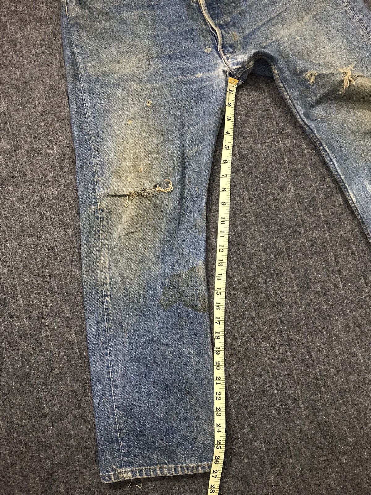 Levi's Vintage Clothing × Vintage 80s Levi’s & Strauss Lot 501 Denim Buttonfly K286j Size US 33 - 11 Thumbnail
