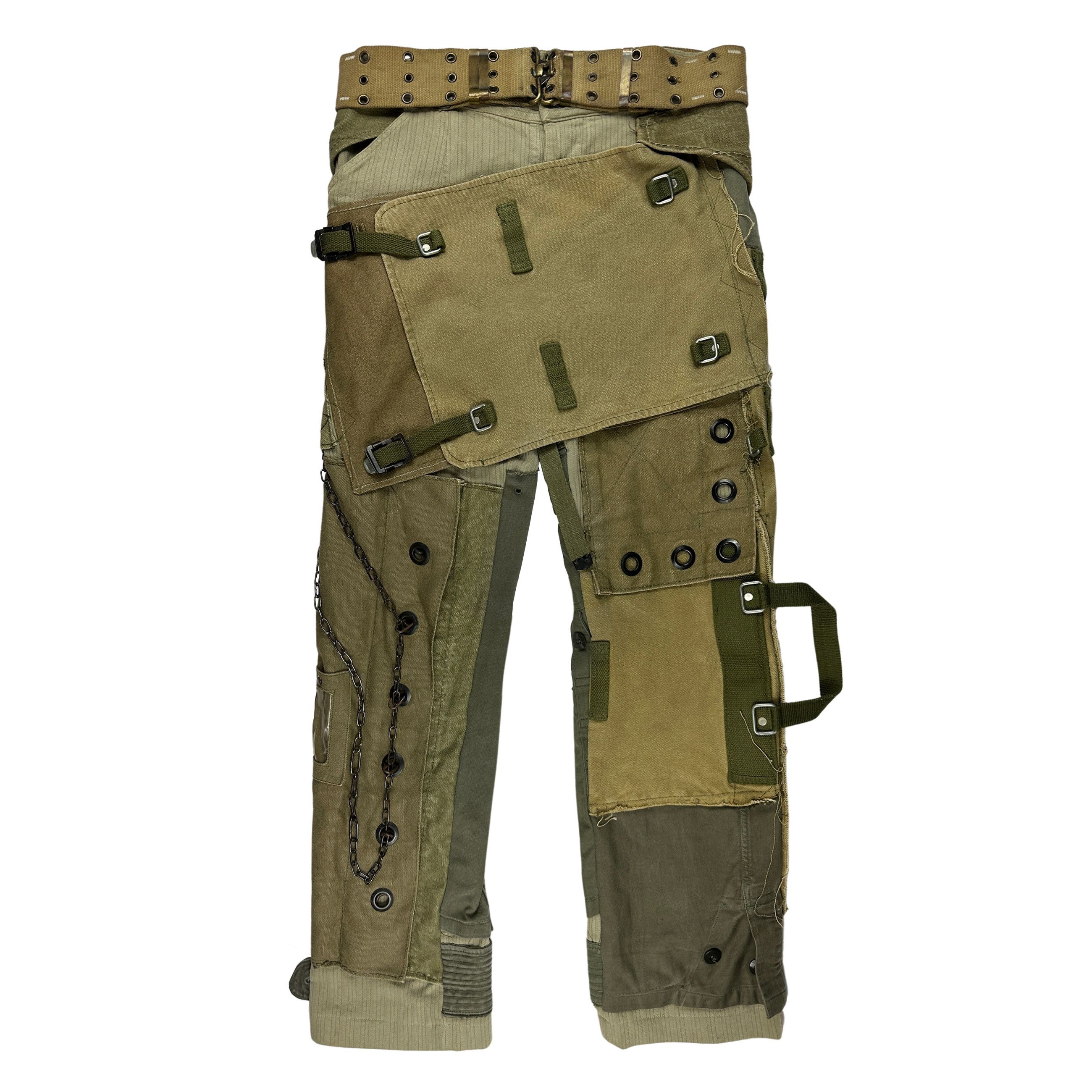 Dolce & Gabbana AW03 Reconstructed Flight Pants Size US 32 / EU 48 - 1 Thumbnail